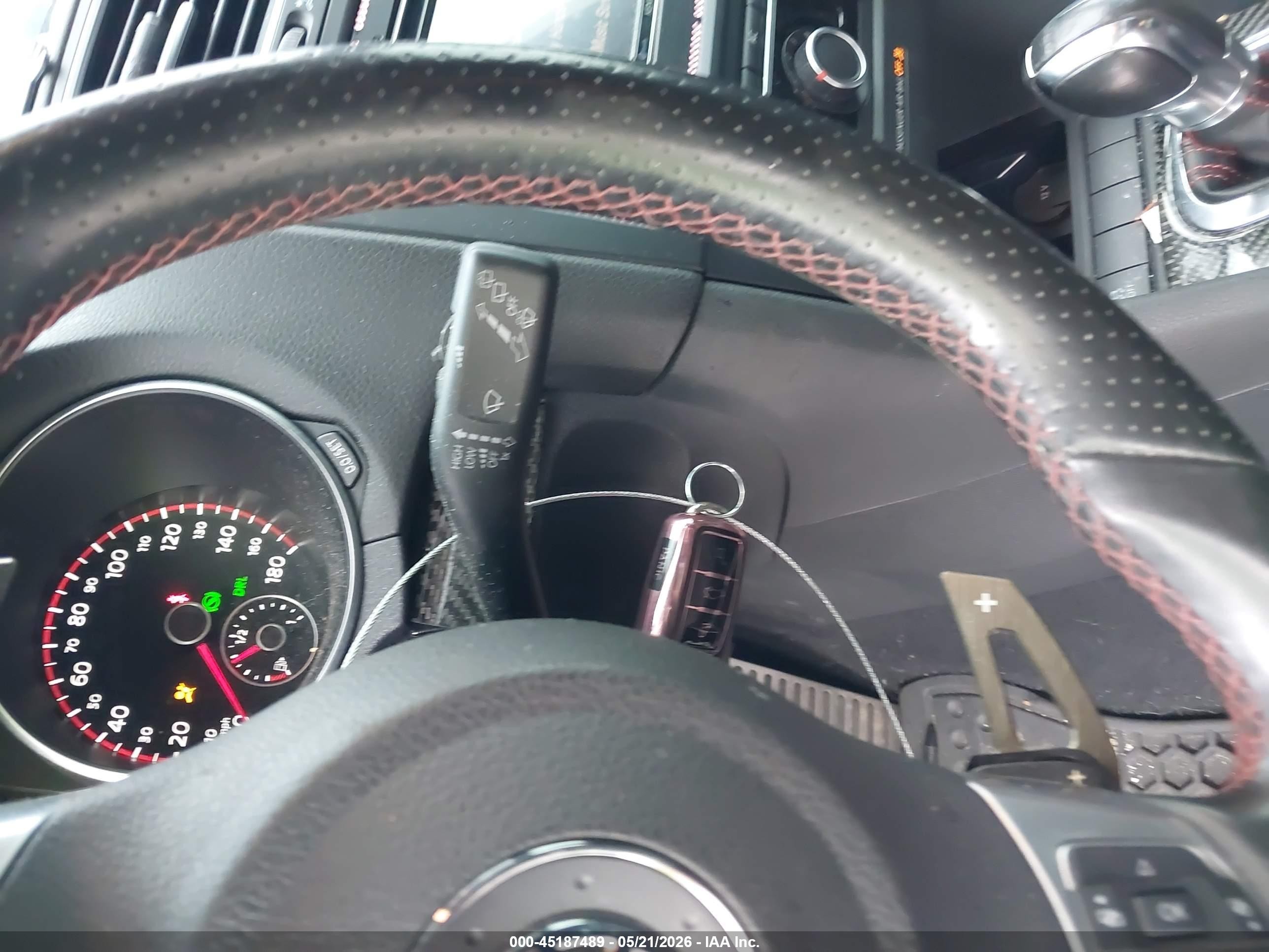 2012 Volkswagen Gti 4-door Серый vin: WVWHV7AJ2CW252497