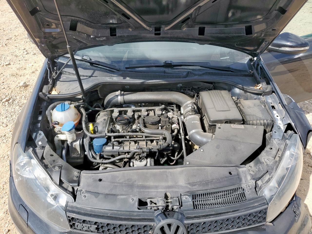 2013 Volkswagen Gti Black vin: WVWHV7AJ2DW134032