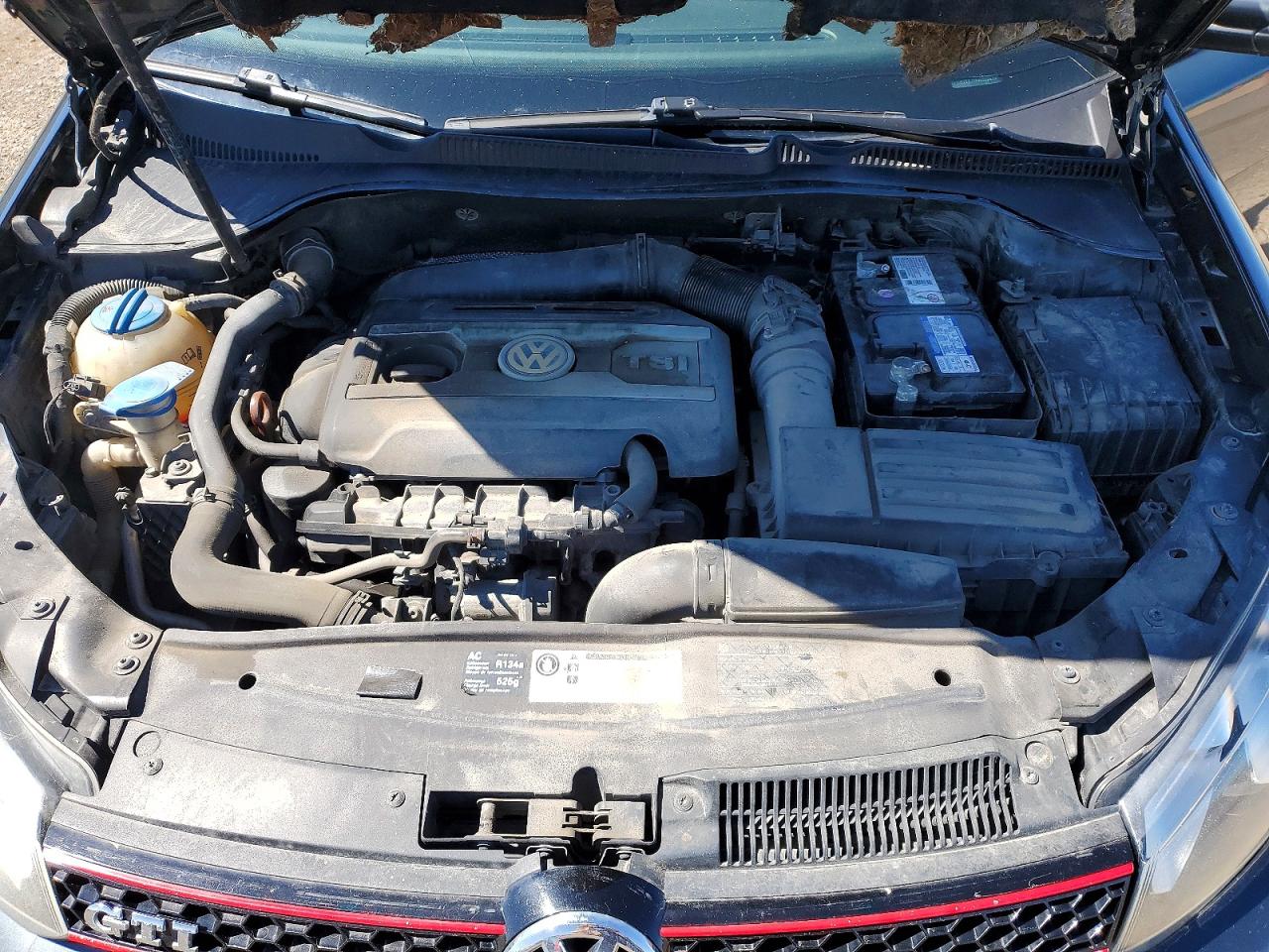 2010 Volkswagen Gti Gray vin: WVWHV7AJ3AW070675