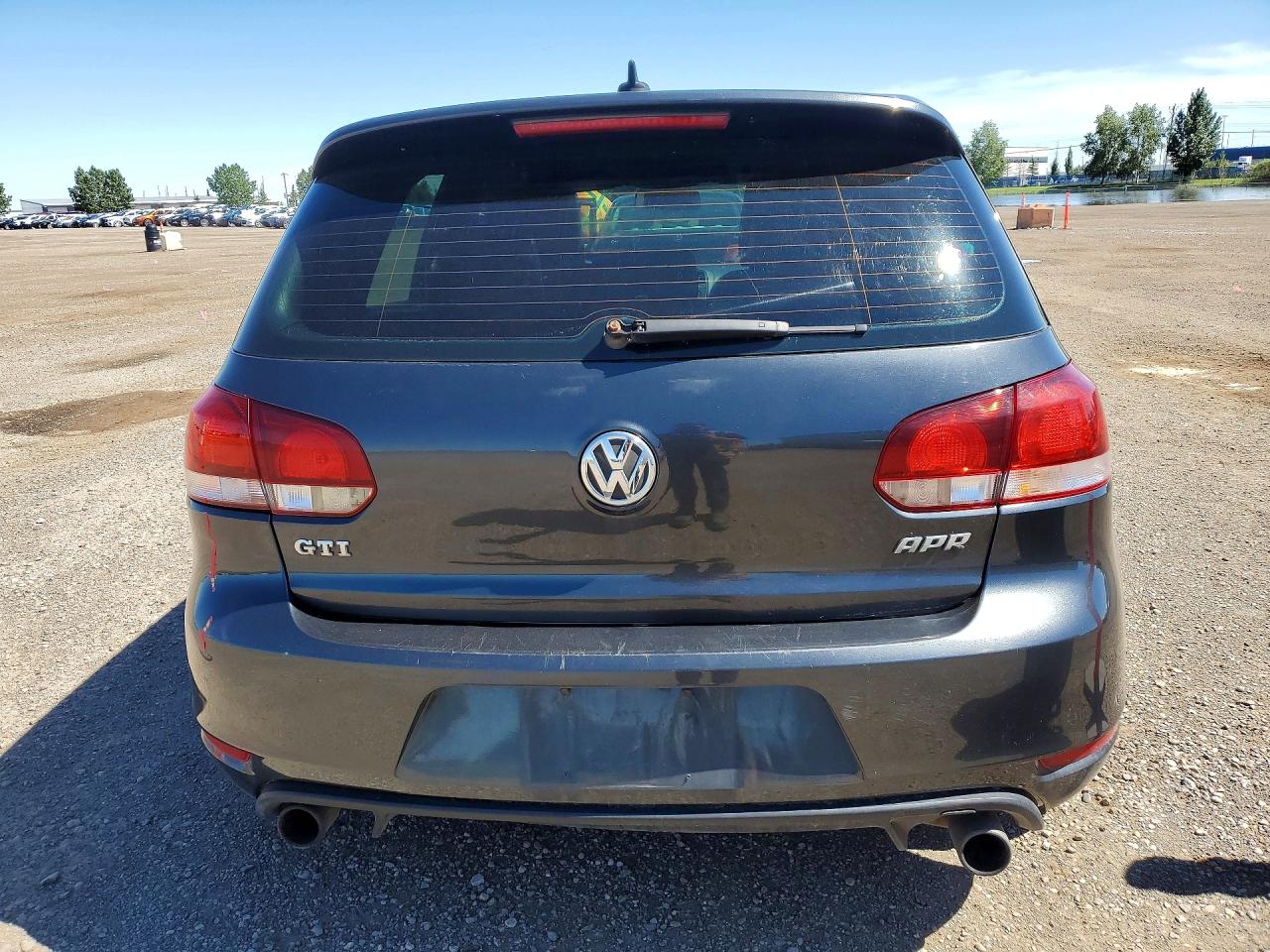 2010 Volkswagen Gti Gray vin: WVWHV7AJ3AW070675