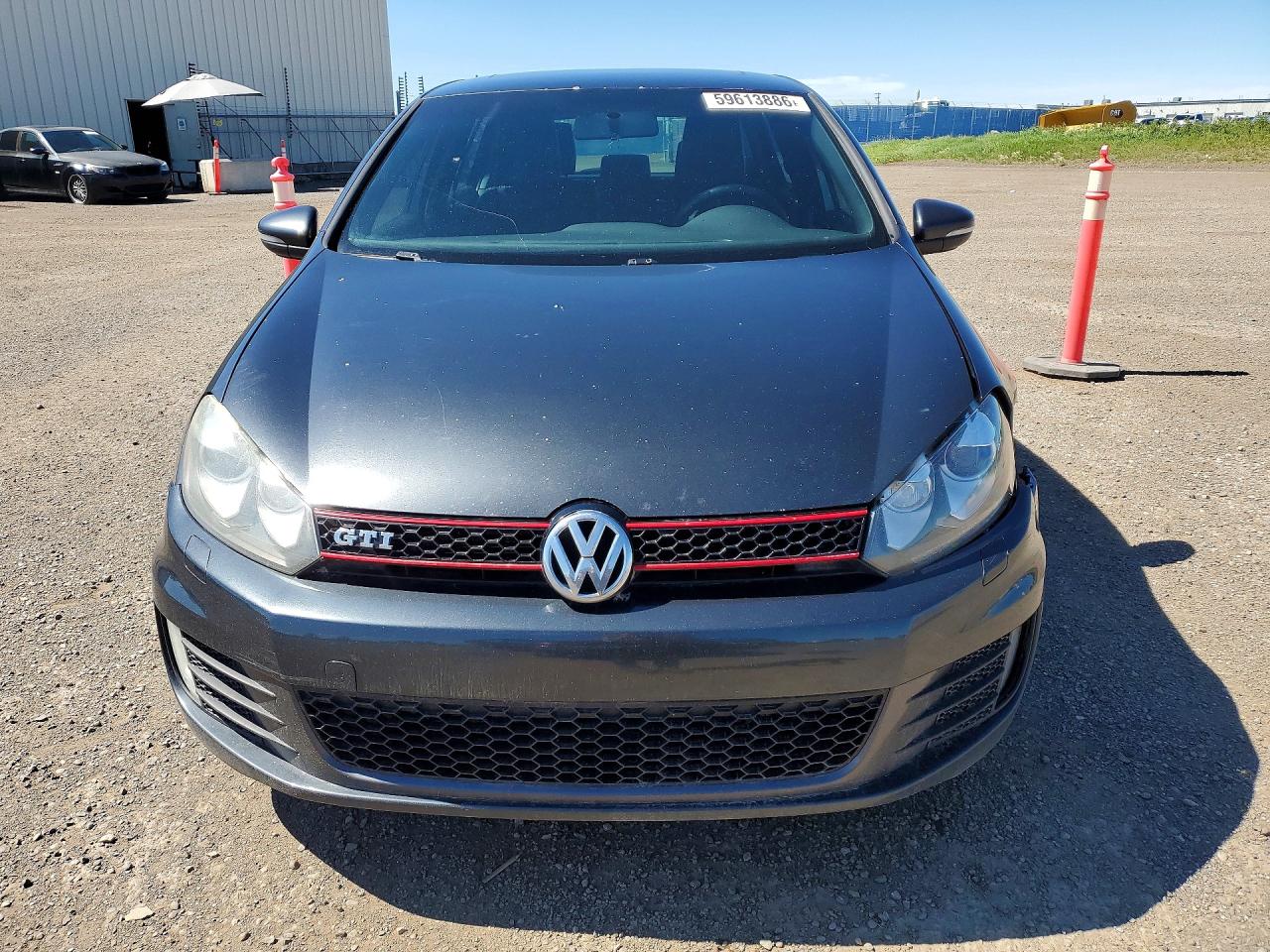 2010 Volkswagen Gti Gray vin: WVWHV7AJ3AW070675
