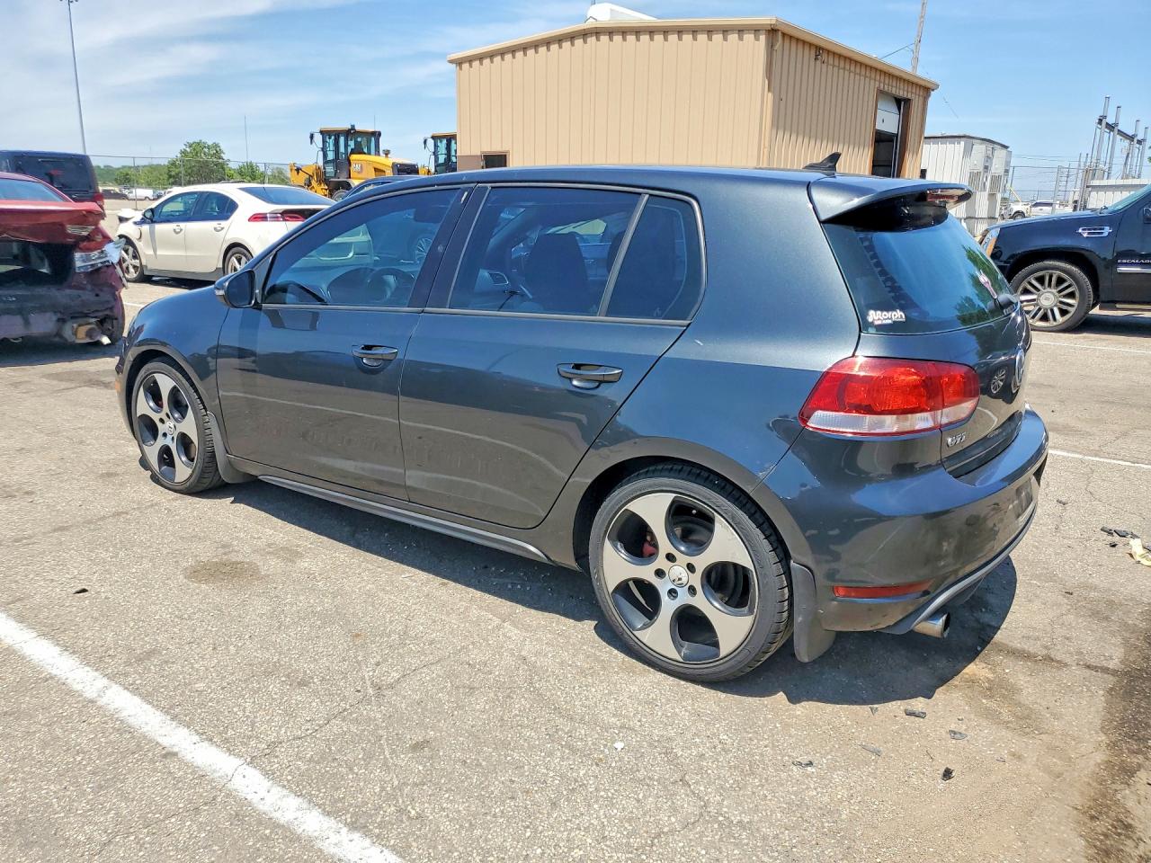 2011 Volkswagen Gti Charcoal vin: WVWHV7AJ3BW189621