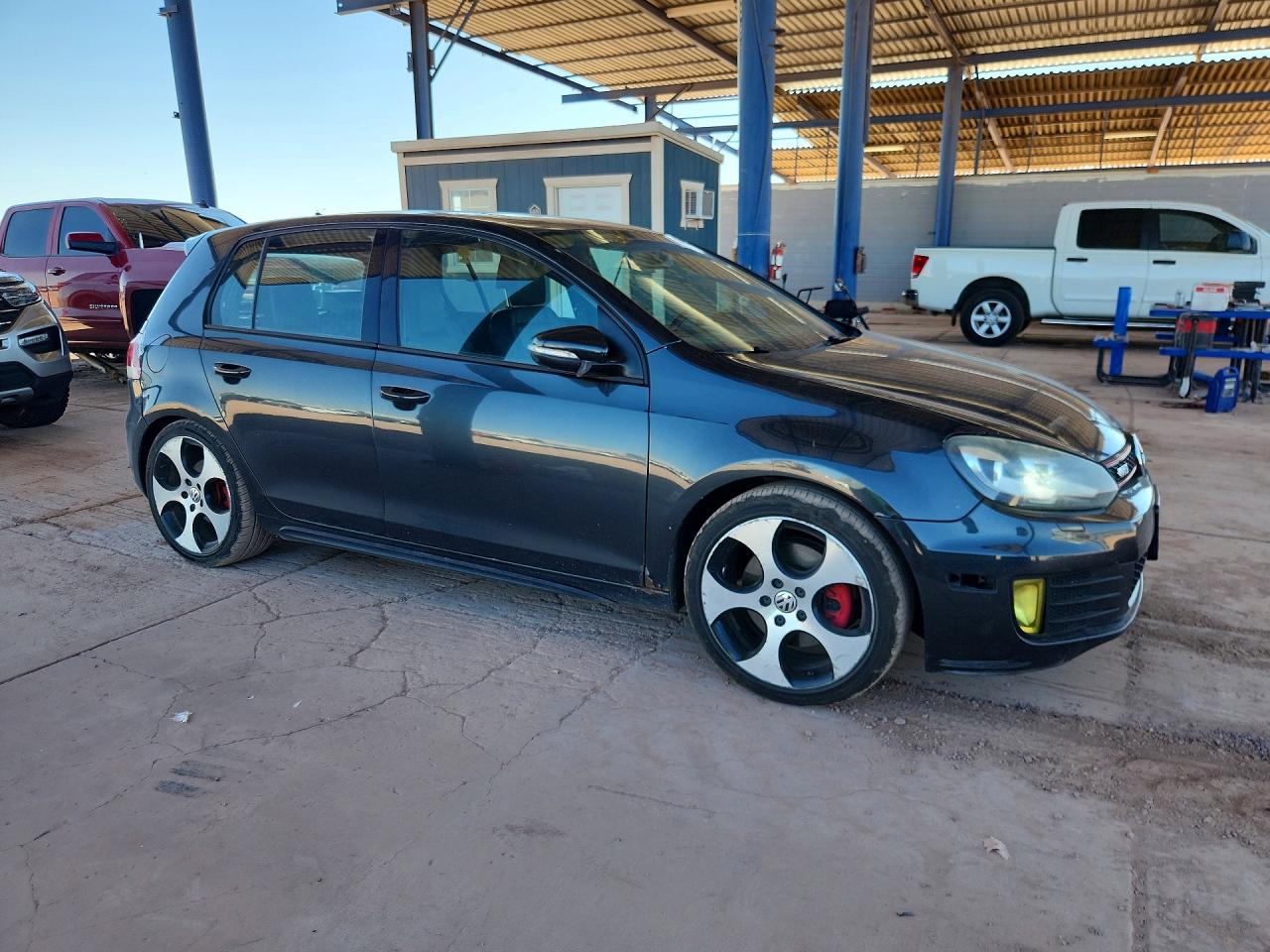 2010 Volkswagen Gti Угольный vin: WVWHV7AJ4AW429323