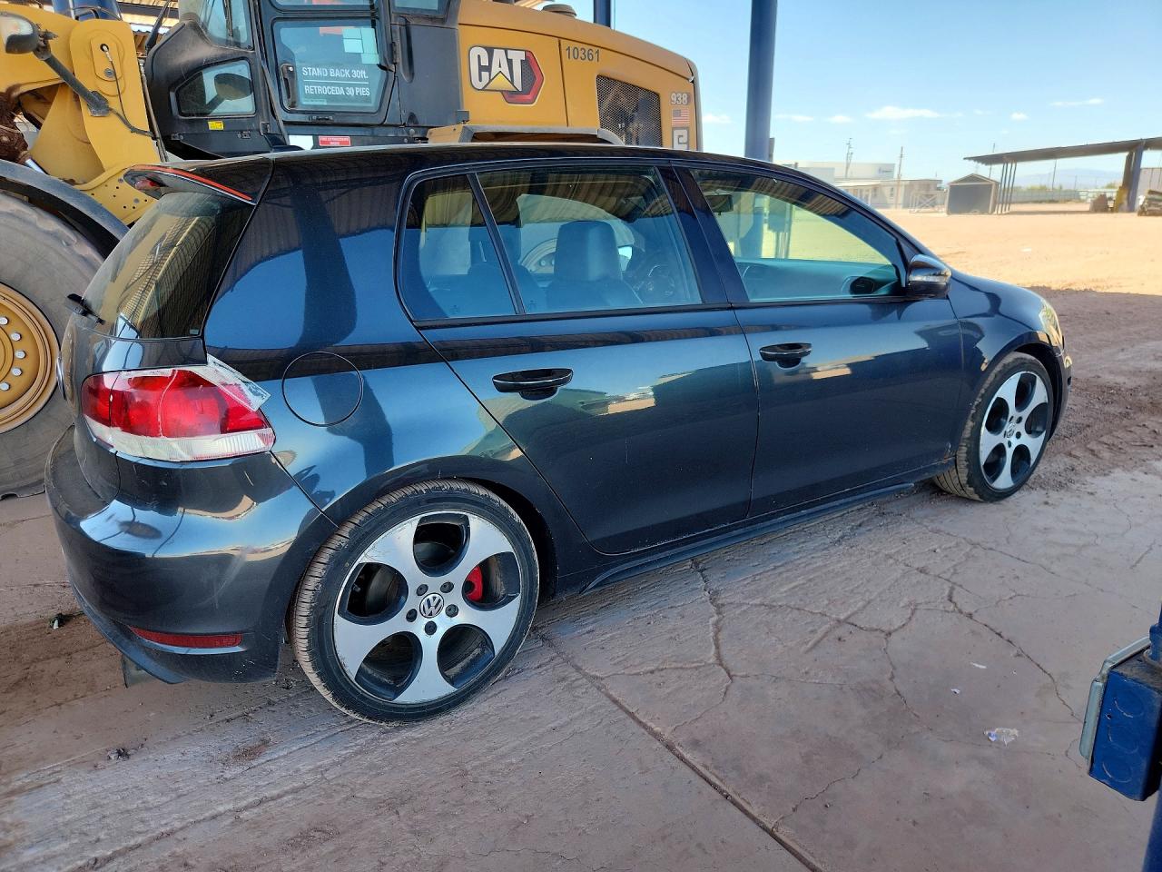 2010 Volkswagen Gti Угольный vin: WVWHV7AJ4AW429323