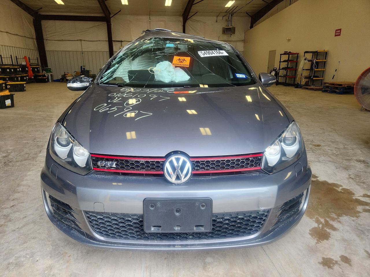 2011 Volkswagen Gti Серый vin: WVWHV7AJ4BW065907