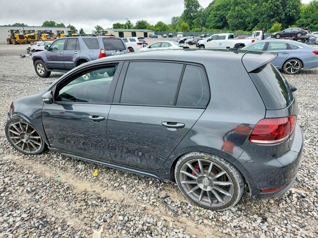 2012 Volkswagen Gti Charcoal vin: WVWHV7AJ4CW079033