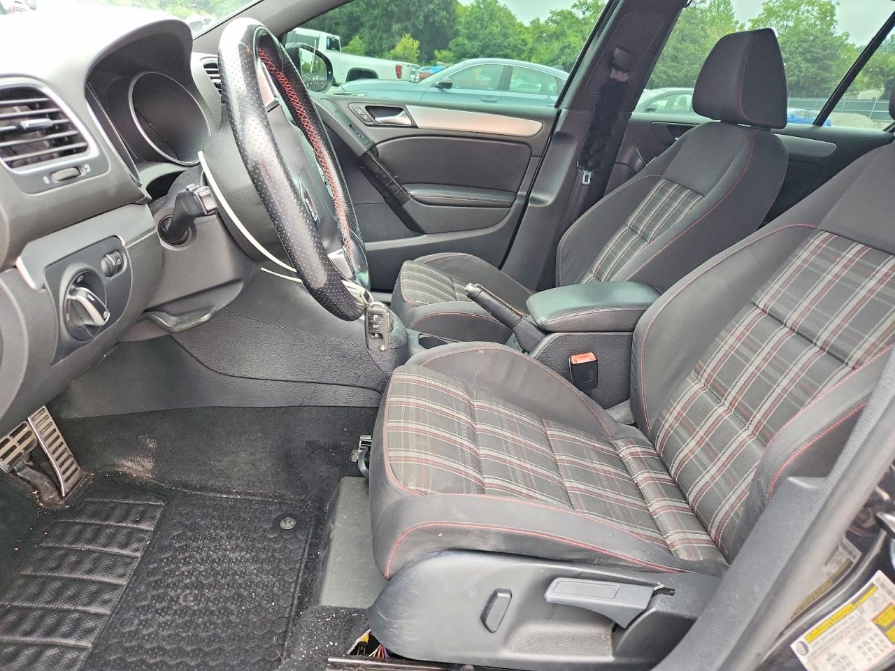2012 Volkswagen Gti Charcoal vin: WVWHV7AJ4CW079033