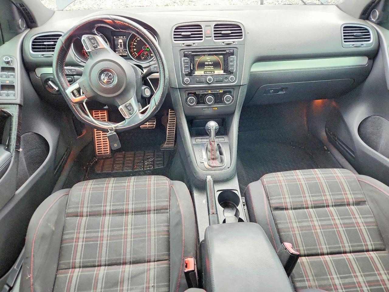 2012 Volkswagen Gti Charcoal vin: WVWHV7AJ4CW079033