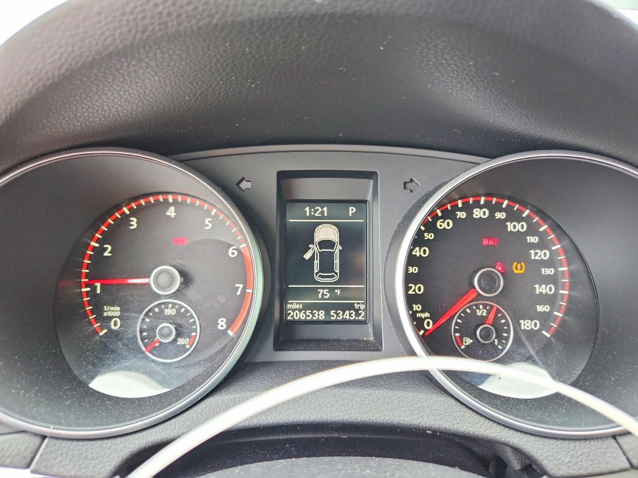 2012 Volkswagen Gti Charcoal vin: WVWHV7AJ4CW079033