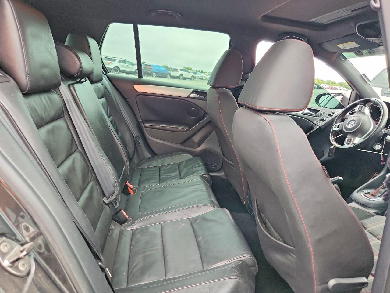 2012 Volkswagen Gti Charcoal vin: WVWHV7AJ4CW079033