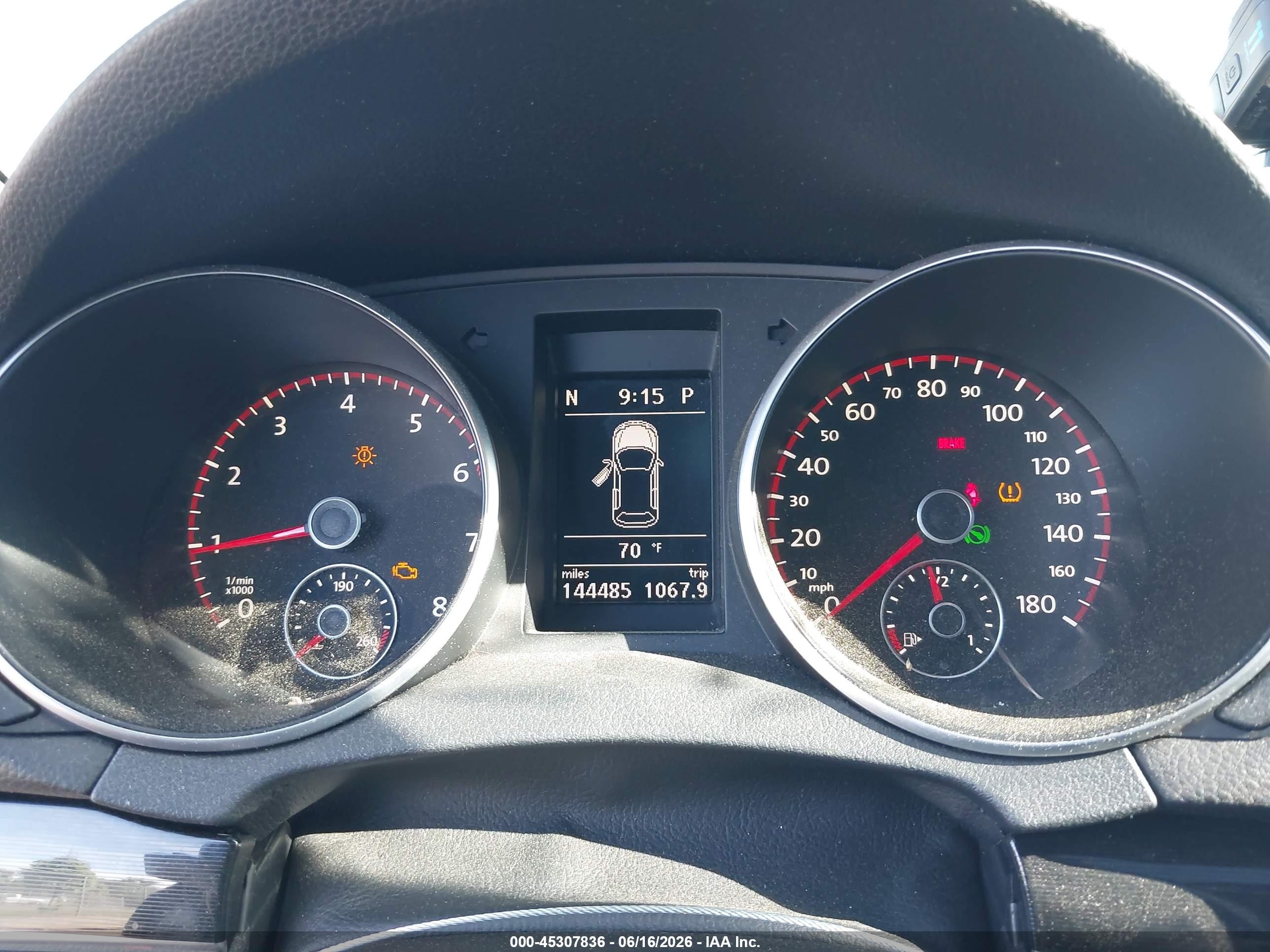 2011 Volkswagen Gti 4-door Autobahn Gray vin: WVWHV7AJ5BW255764
