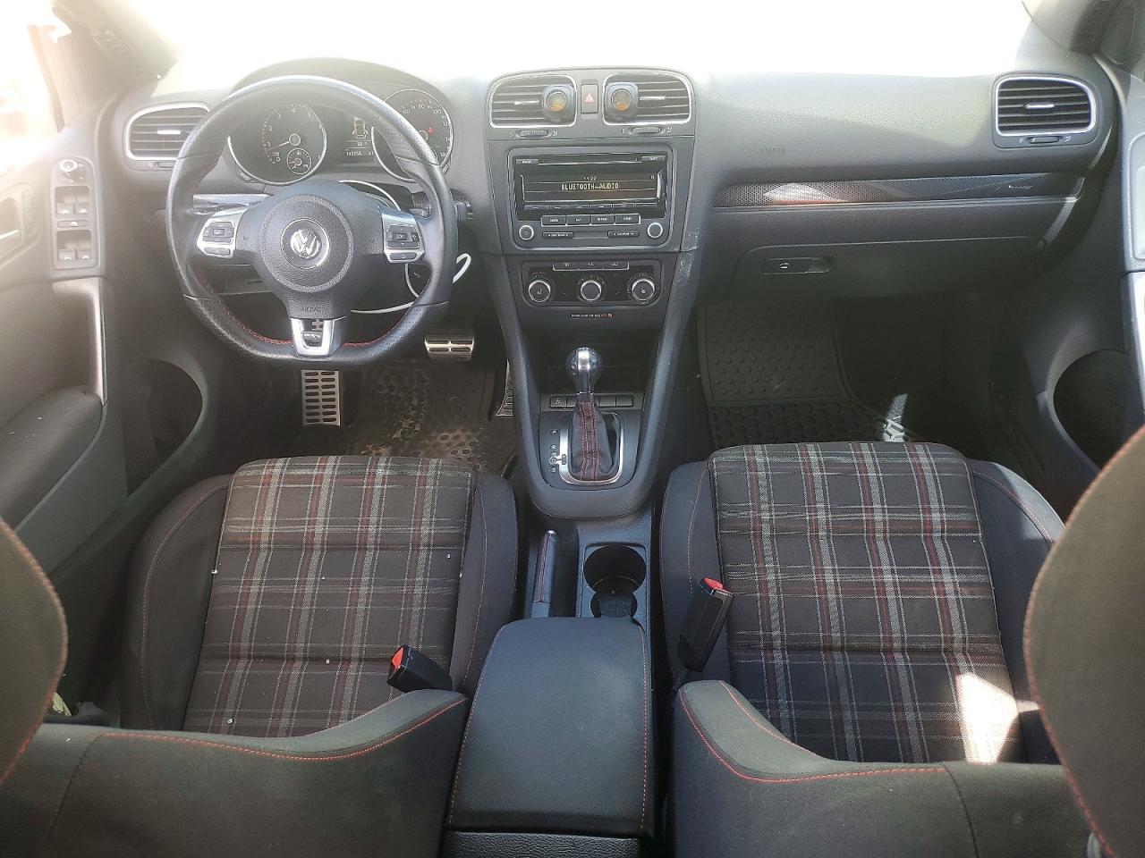 2013 Volkswagen Gti White vin: WVWHV7AJ5DW138365