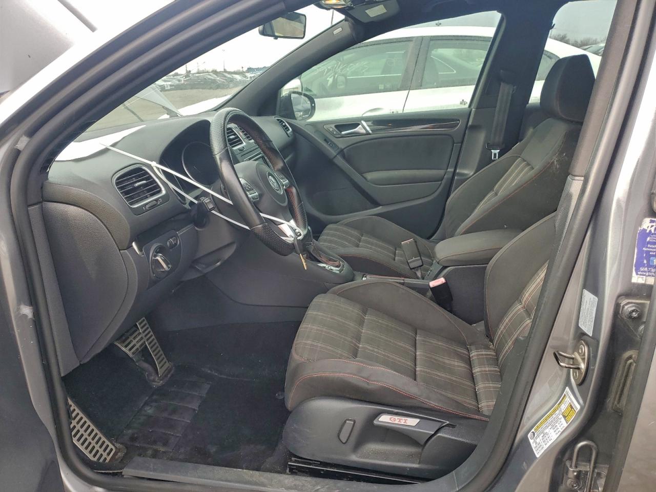 2010 Volkswagen Gti Gray vin: WVWHV7AJ6AW237451