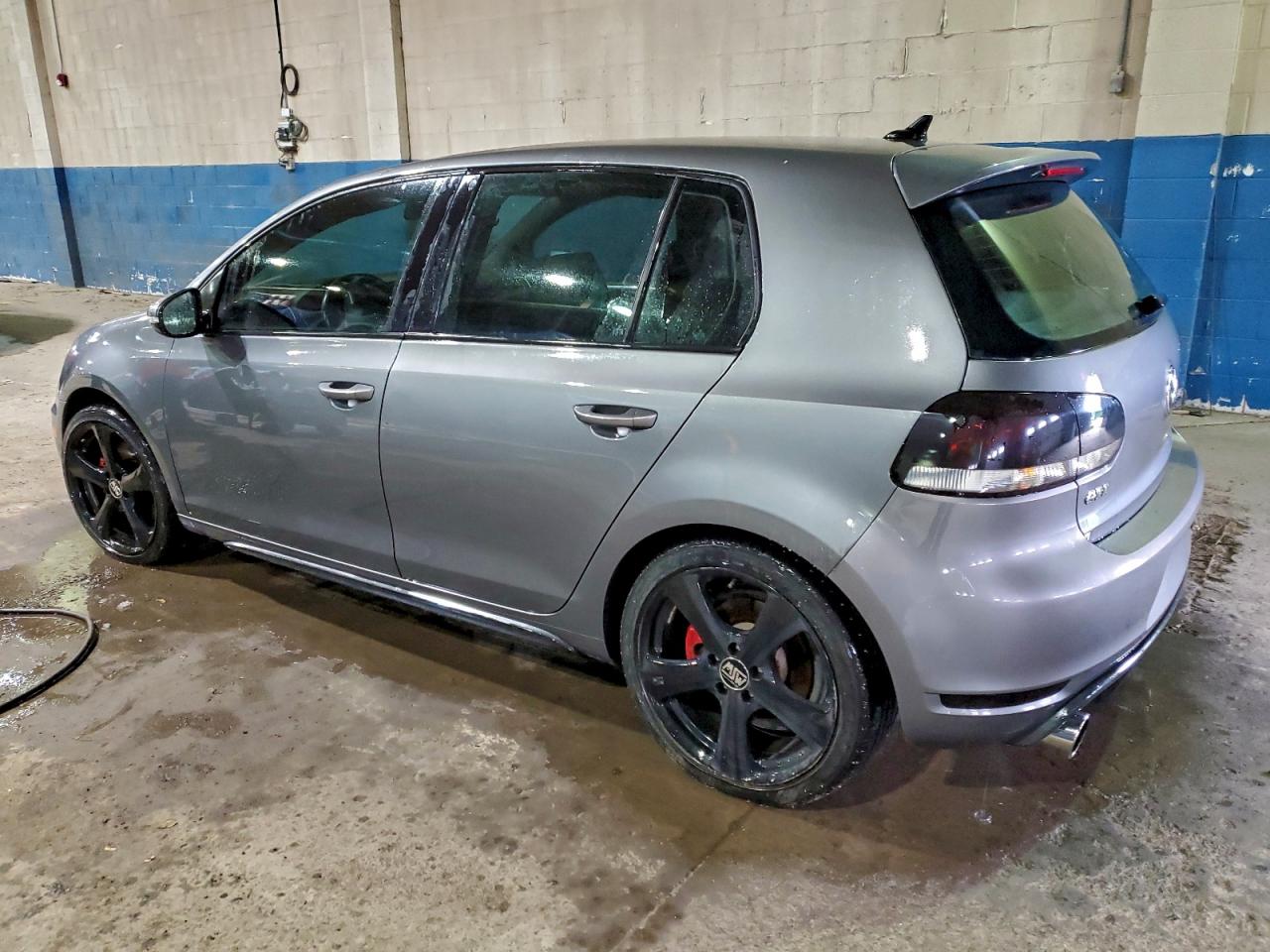 2010 Volkswagen Gti Gray vin: WVWHV7AJ6AW237451