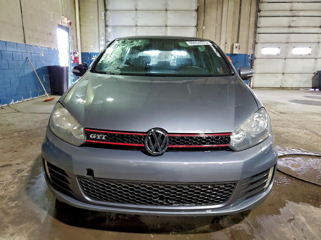2010 Volkswagen Gti Gray vin: WVWHV7AJ6AW237451