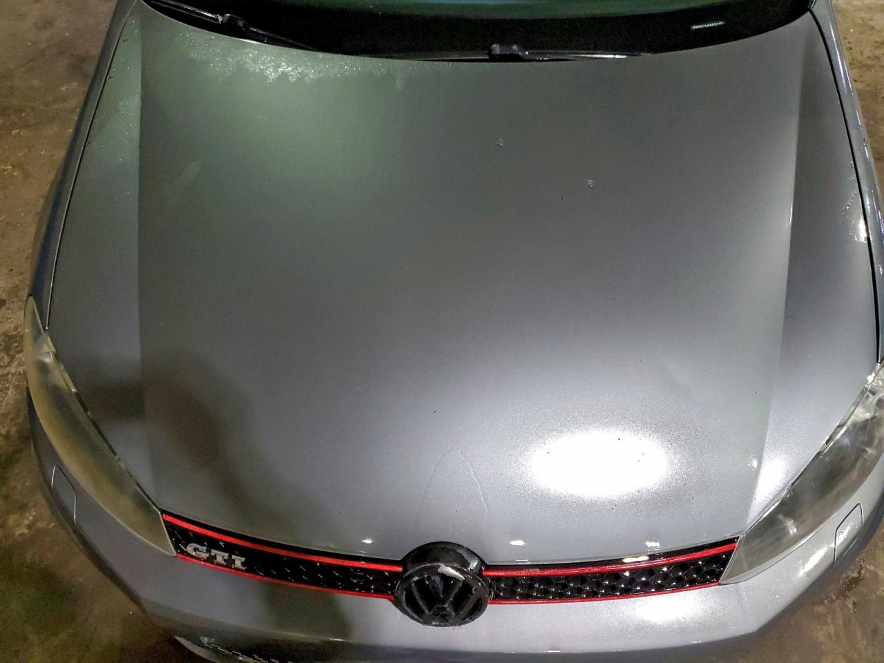 2010 Volkswagen Gti Gray vin: WVWHV7AJ6AW237451