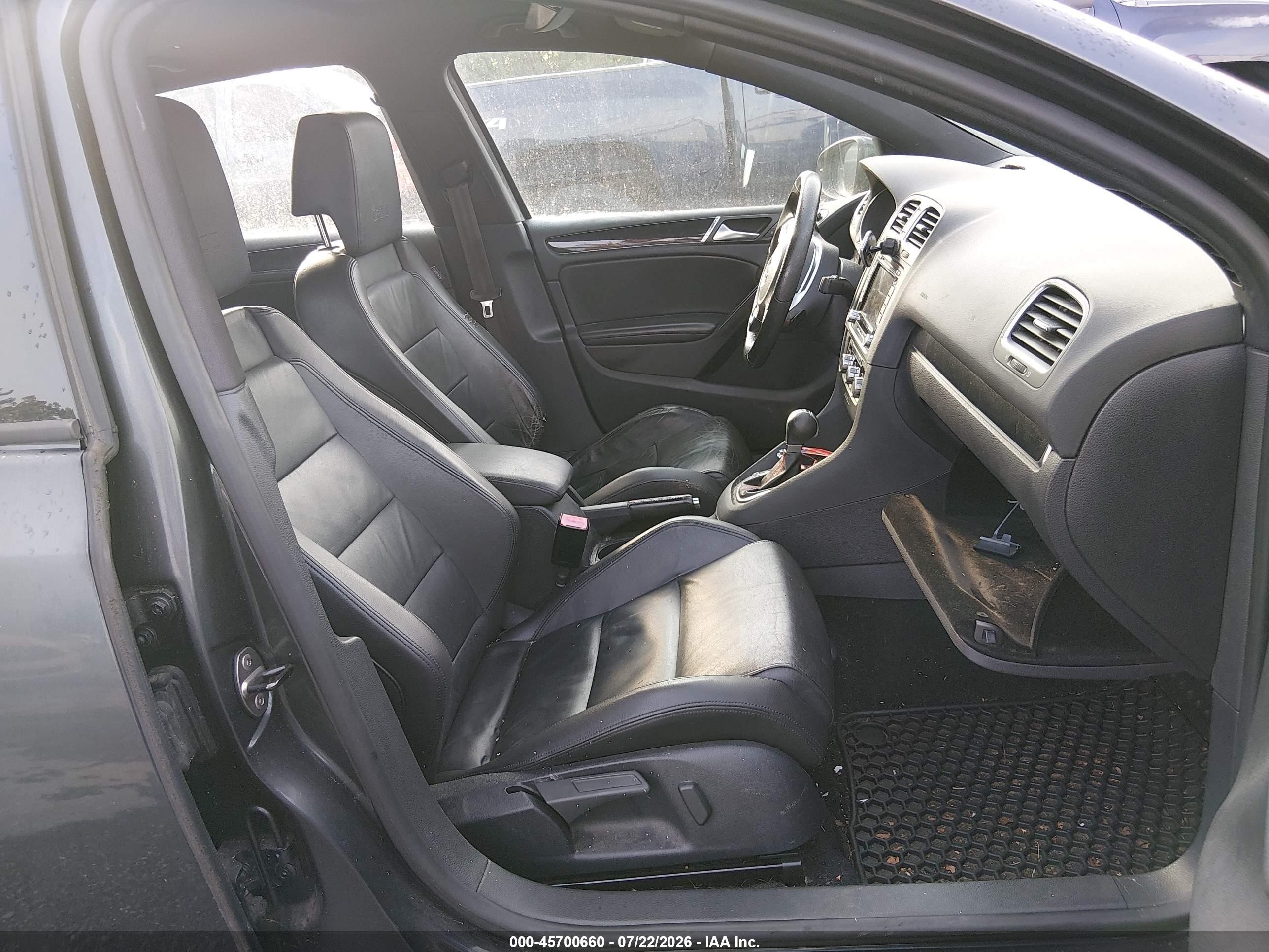 2010 Volkswagen Gti 4-door Gray vin: WVWHV7AJ6AW408649