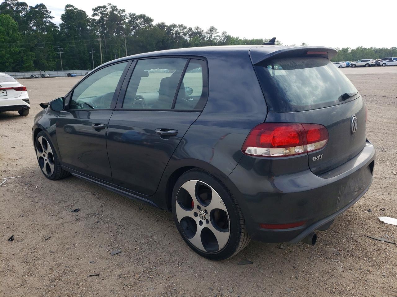 2011 Volkswagen Gti Charcoal vin: WVWHV7AJ6BW100236