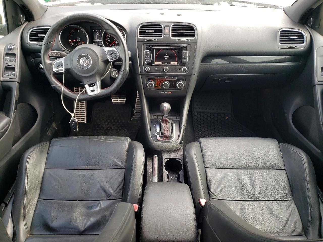 2011 Volkswagen Gti Charcoal vin: WVWHV7AJ6BW100236