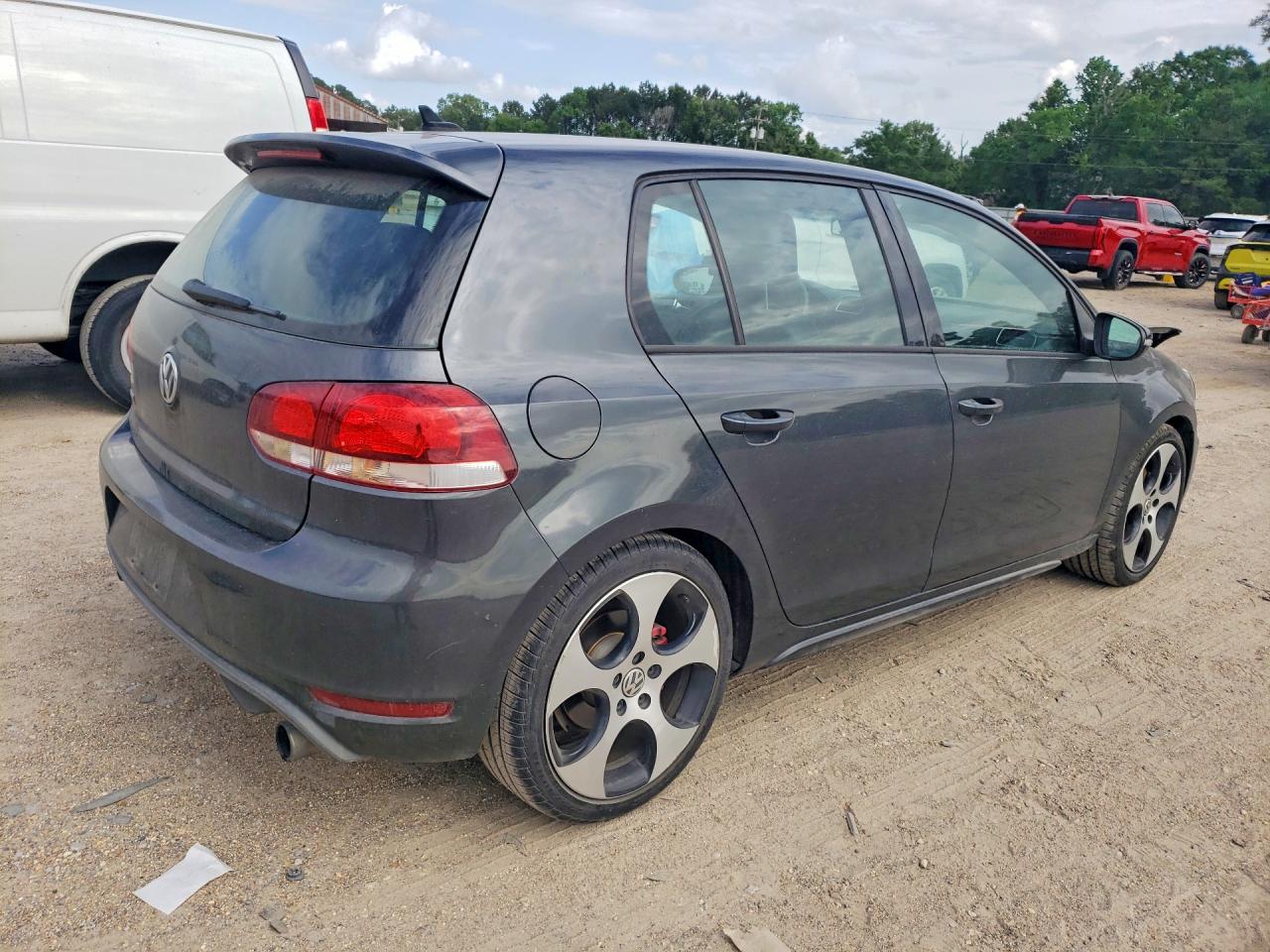 2011 Volkswagen Gti Charcoal vin: WVWHV7AJ6BW100236