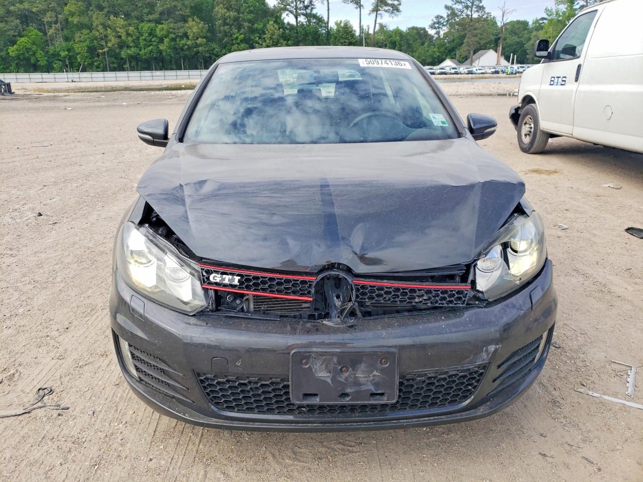 2011 Volkswagen Gti Charcoal vin: WVWHV7AJ6BW100236