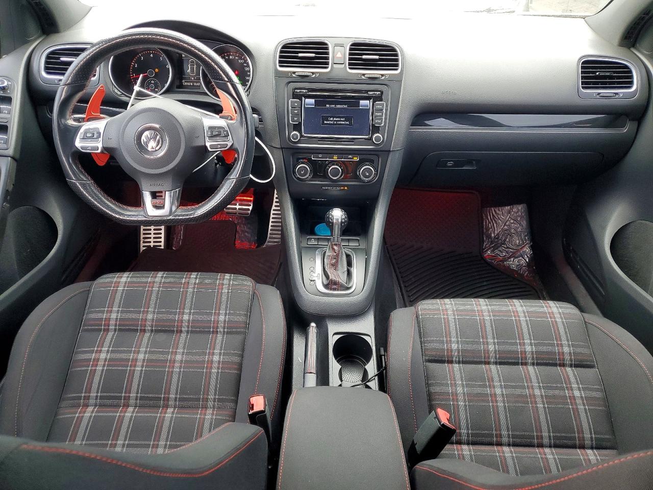 2013 Volkswagen Gti Gray vin: WVWHV7AJ7DW125228