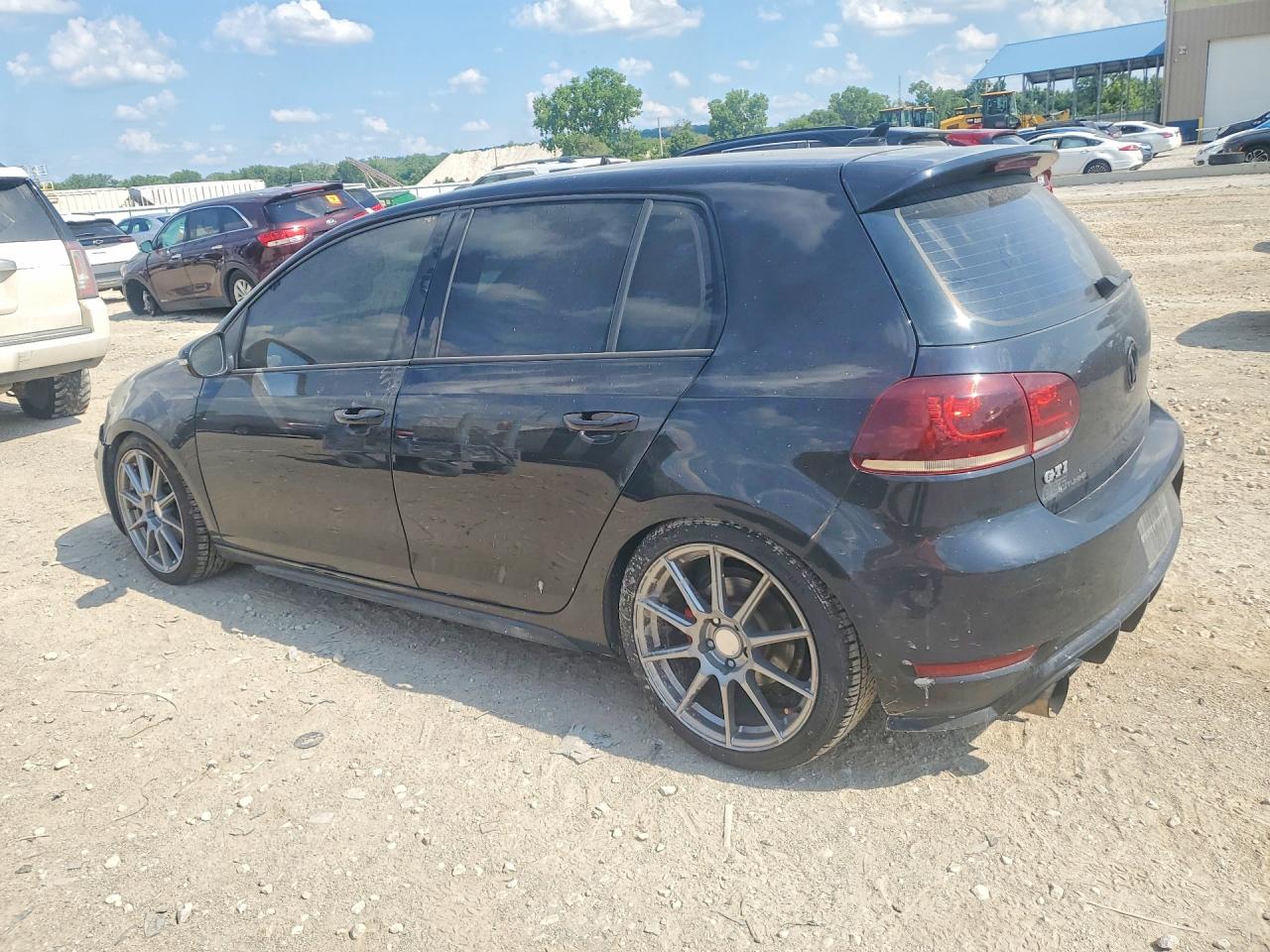 2013 Volkswagen Gti Black vin: WVWHV7AJ7DW135368
