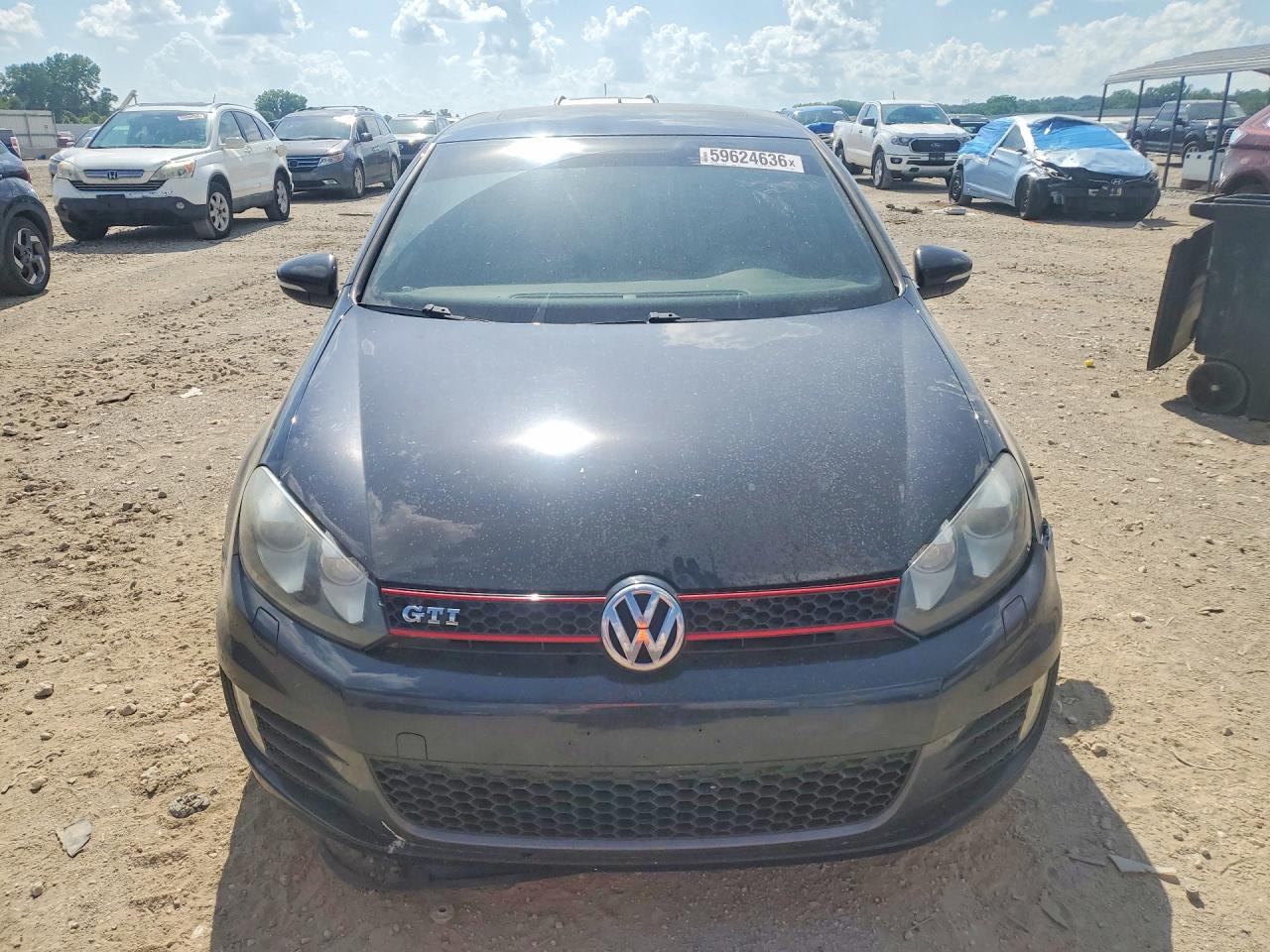 2013 Volkswagen Gti Black vin: WVWHV7AJ7DW135368