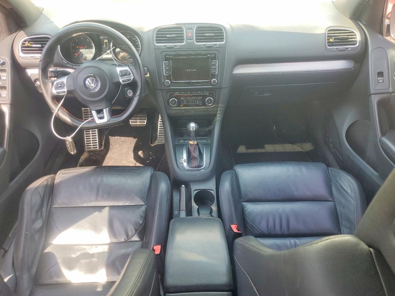 2013 Volkswagen Gti Белый vin: WVWHV7AJ8DW061233