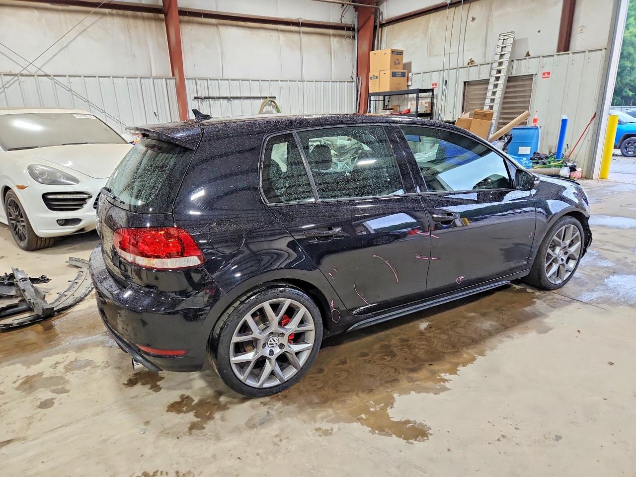 2013 Volkswagen Gti Black vin: WVWHV7AJ8DW126310