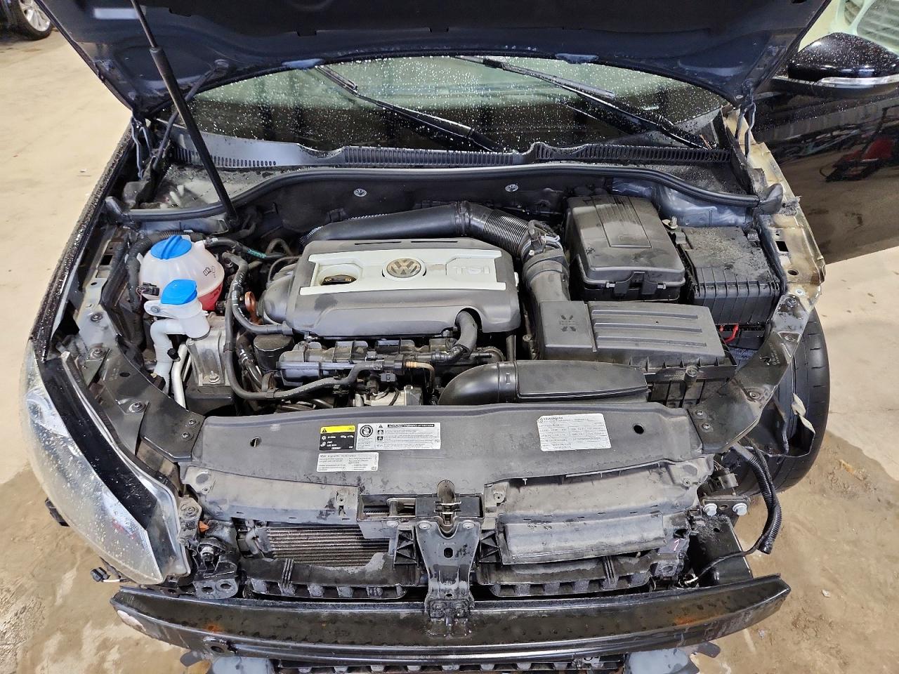 2013 Volkswagen Gti Black vin: WVWHV7AJ8DW126310