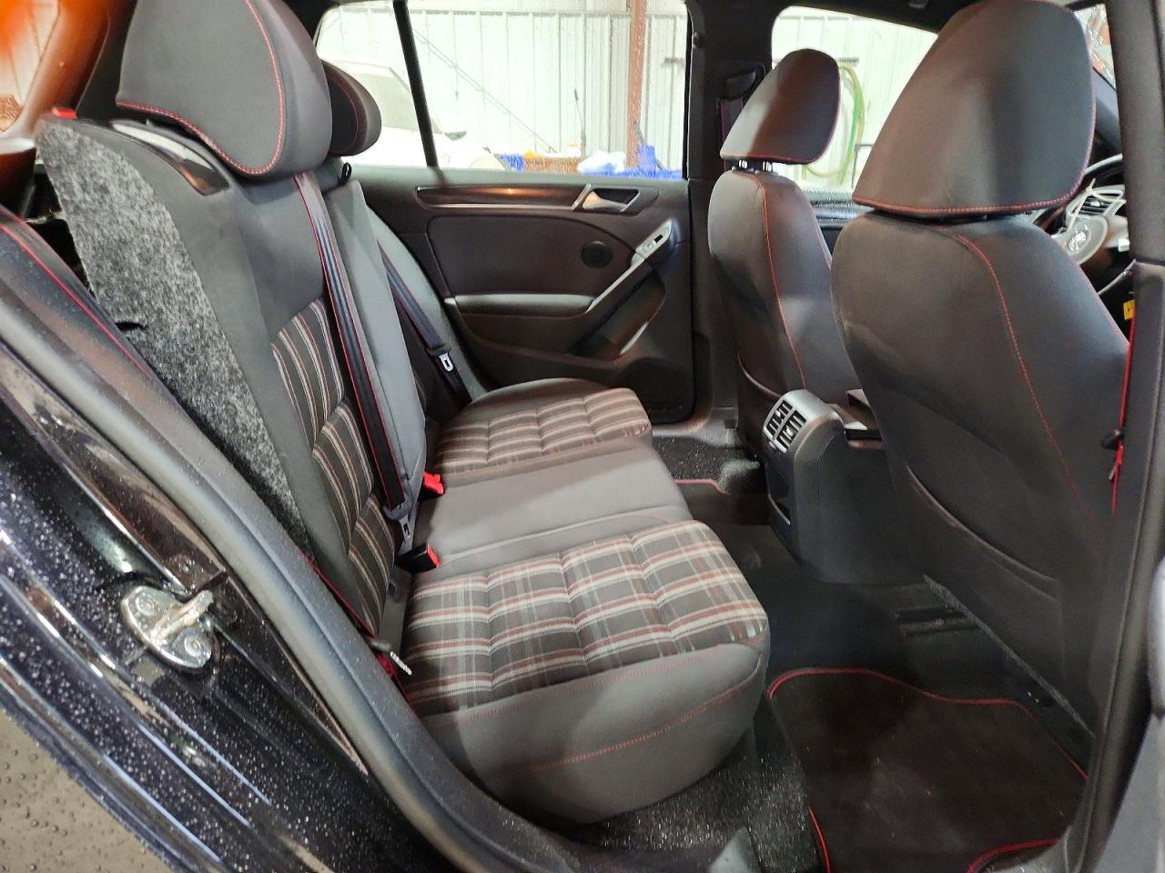 2013 Volkswagen Gti Black vin: WVWHV7AJ8DW126310