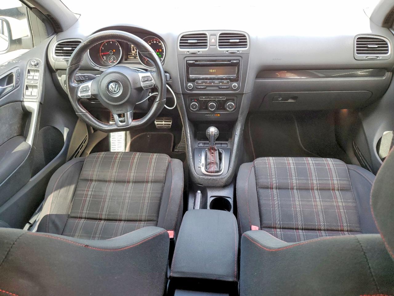 2013 Volkswagen Gti White vin: WVWHV7AJ8DW127943