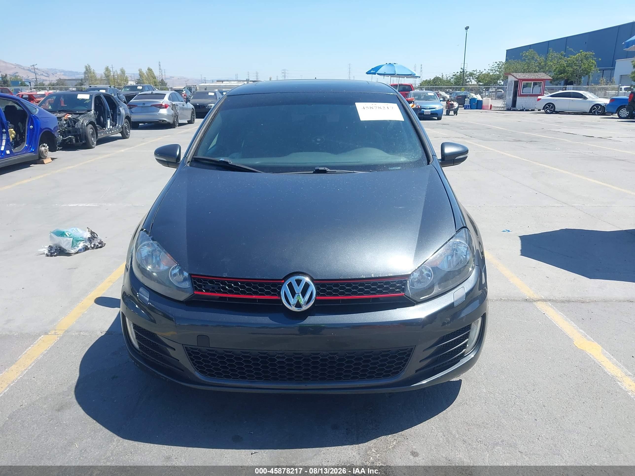 2011 Volkswagen Gti 4-door Gray vin: WVWHV7AJ9BW193592