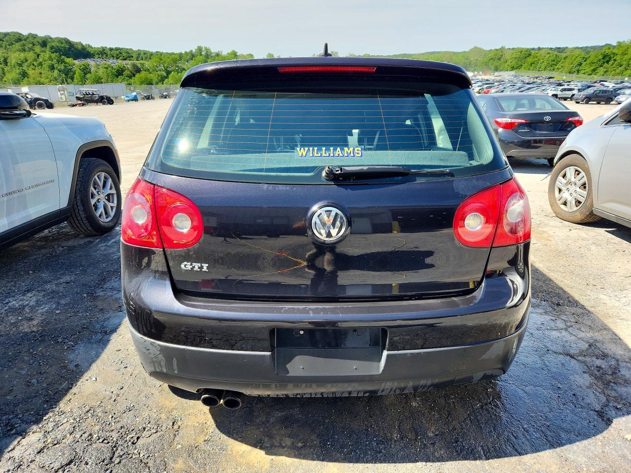 2007 Volkswagen New Gti Black vin: WVWHV91K27W120737