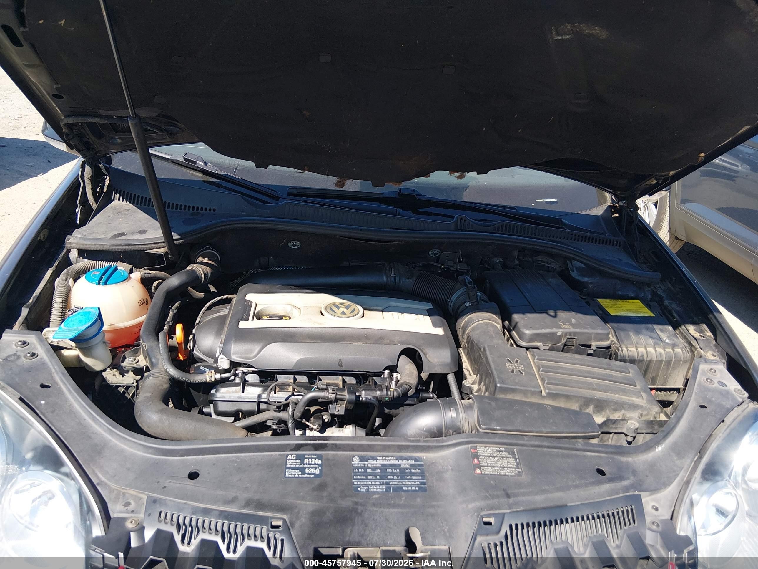 2009 Volkswagen Gti 4-door Черный vin: WVWHV91K99W132824