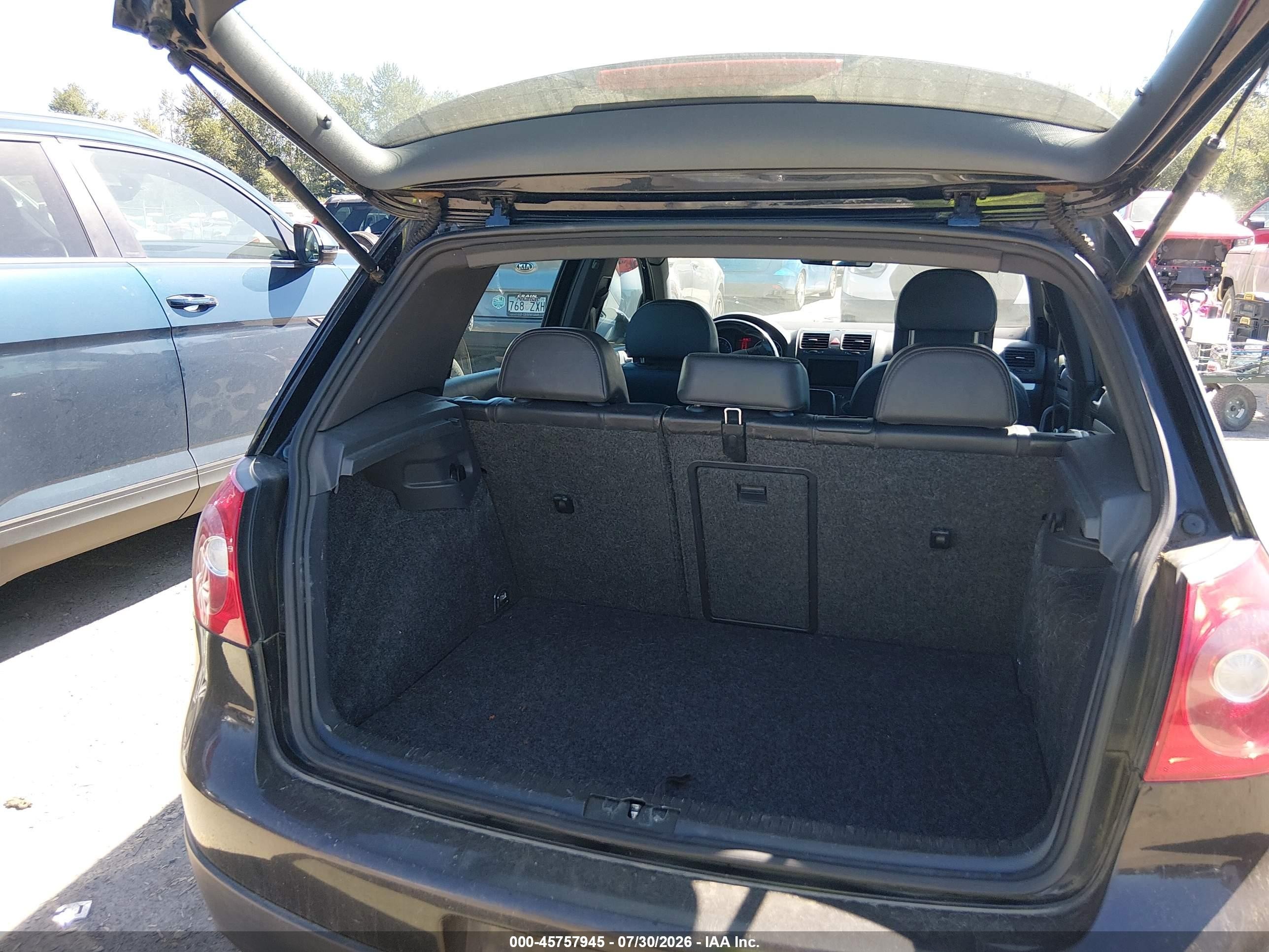 2009 Volkswagen Gti 4-door Черный vin: WVWHV91K99W132824