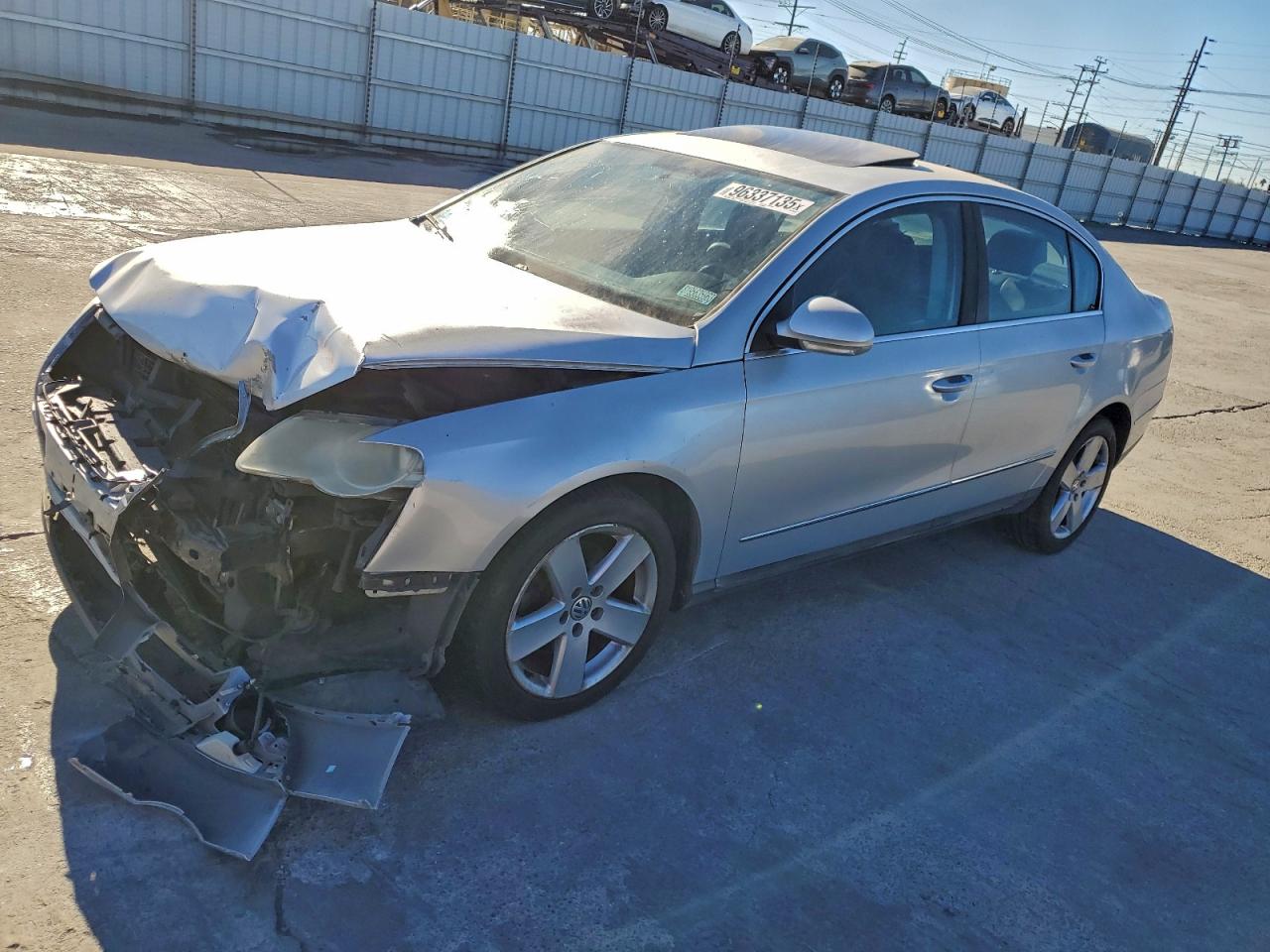2009 Volkswagen Passat Turbo Silver vin: WVWJK73C19P039018