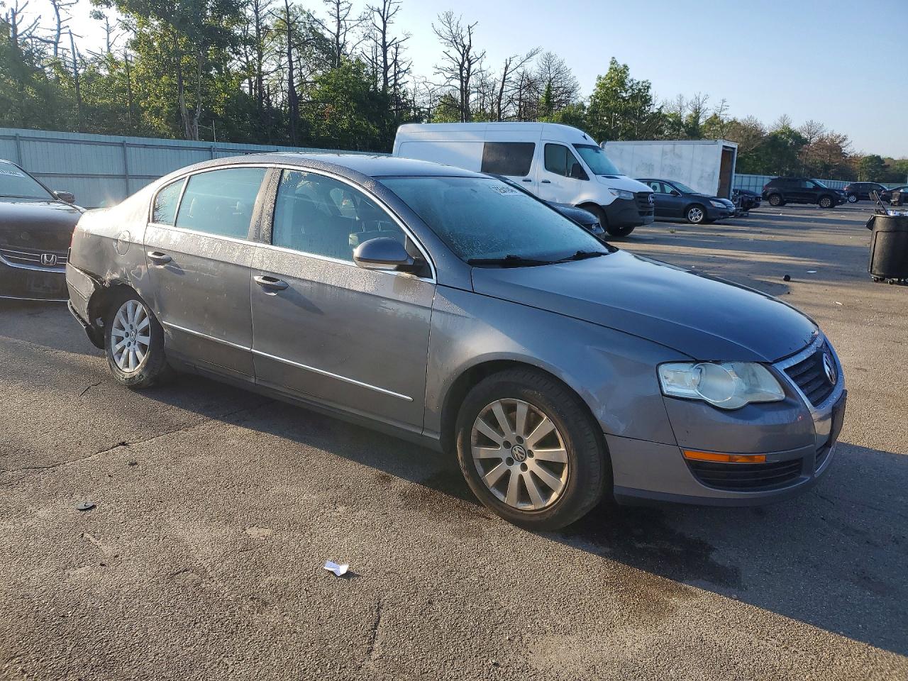 2008 Volkswagen Passat Turbo Gray vin: WVWJK73C28E217576