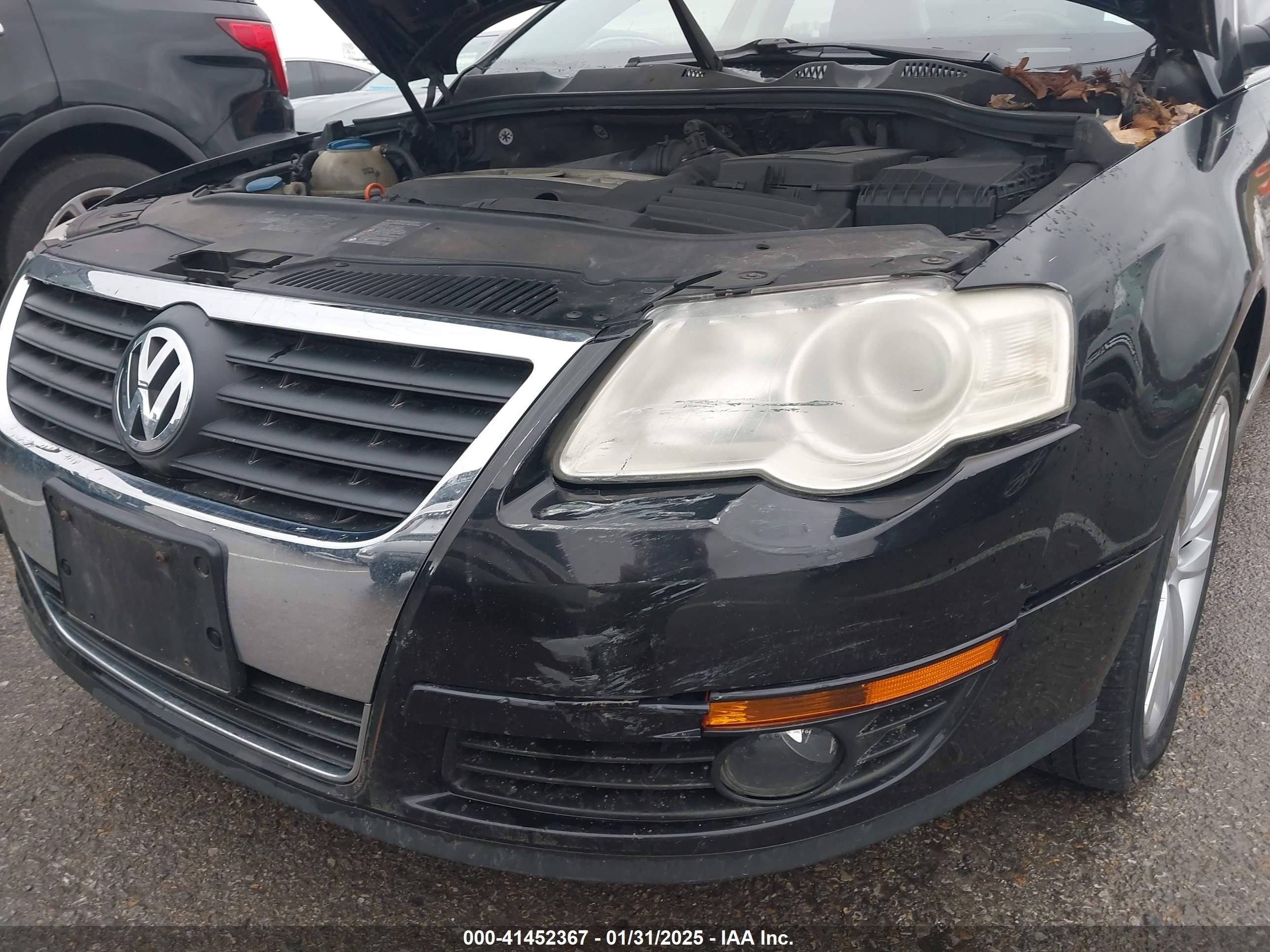 2009 Volkswagen Passat Komfort Black vin: WVWJK73C39P034306