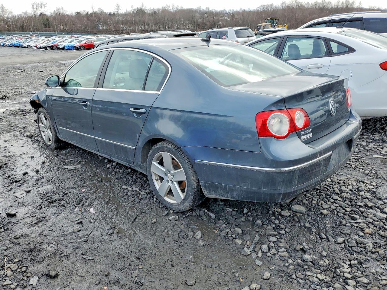 2009 Volkswagen Passat Turbo Blue vin: WVWJK73C39P042311