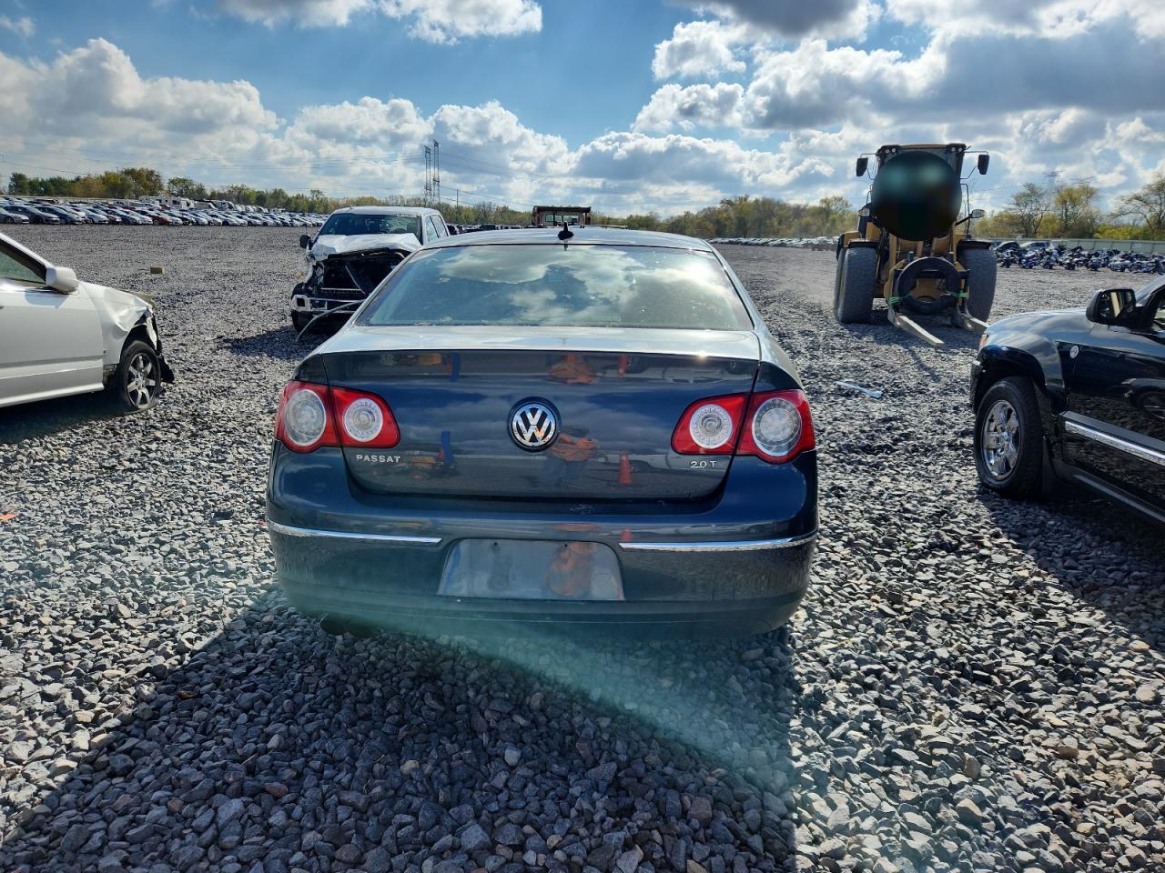 2009 Volkswagen Passat Turbo Gray vin: WVWJK73C79P056079