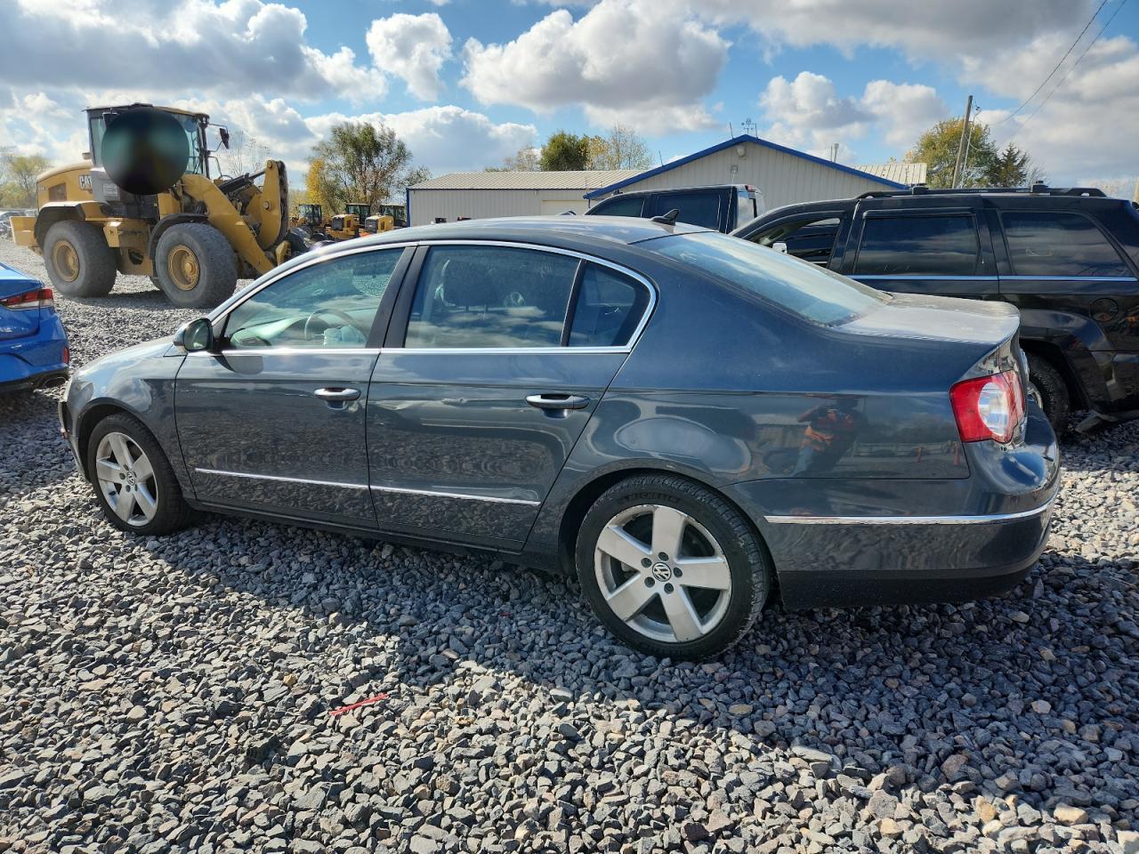 2009 Volkswagen Passat Turbo Gray vin: WVWJK73C79P056079