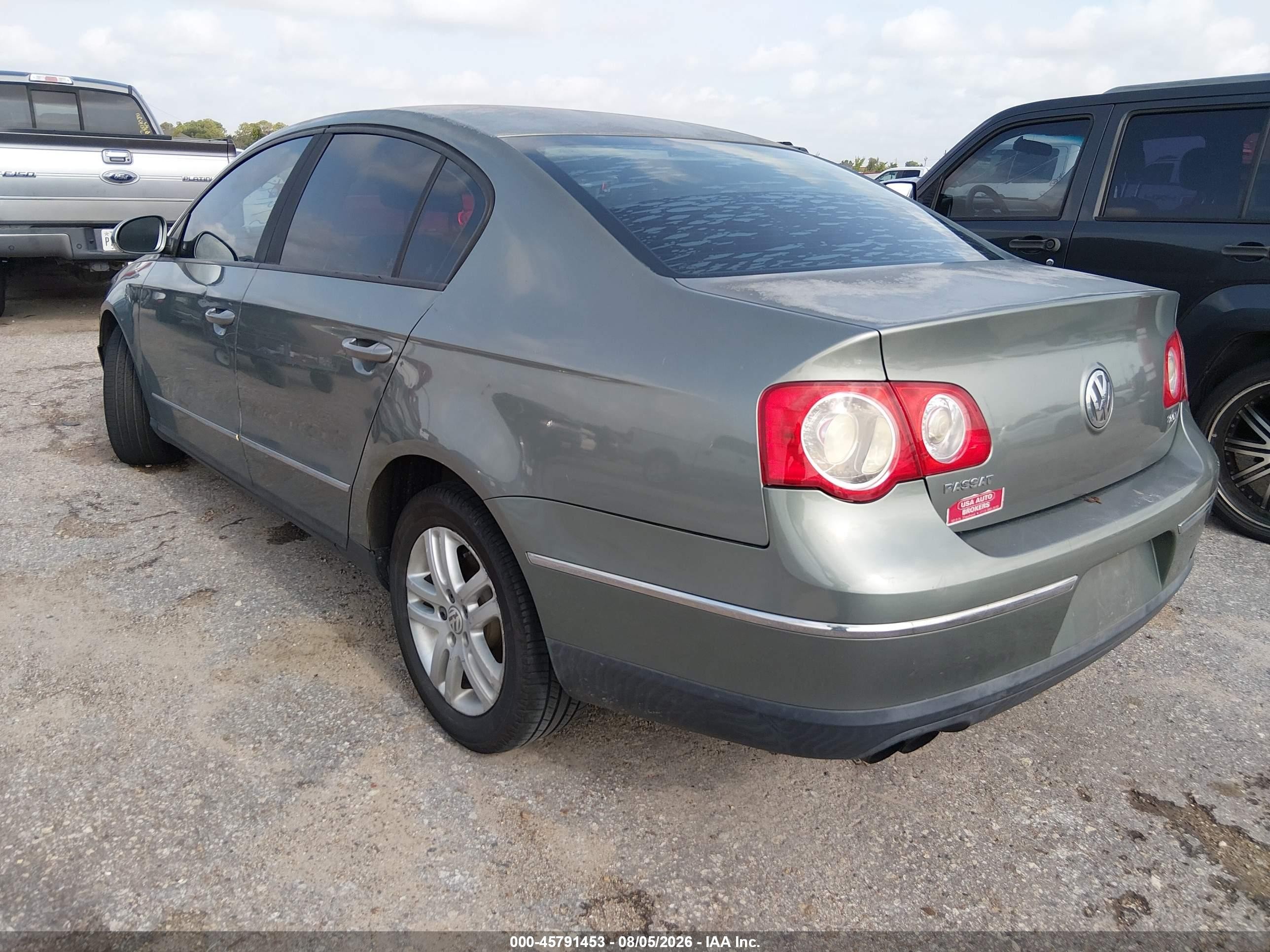 2007 Volkswagen Passat   Teal vin: WVWJK73CX7E155441