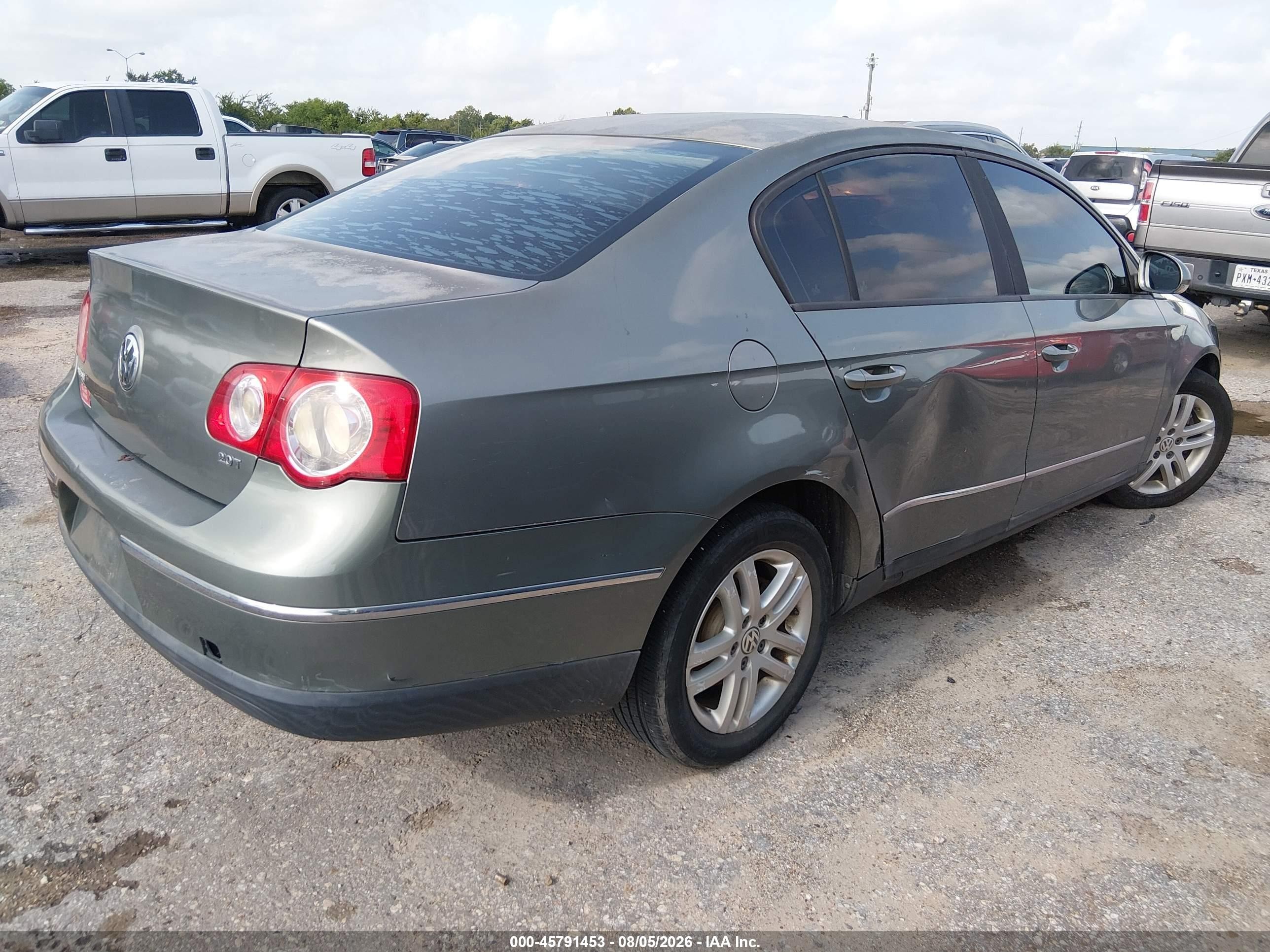 2007 Volkswagen Passat   Teal vin: WVWJK73CX7E155441