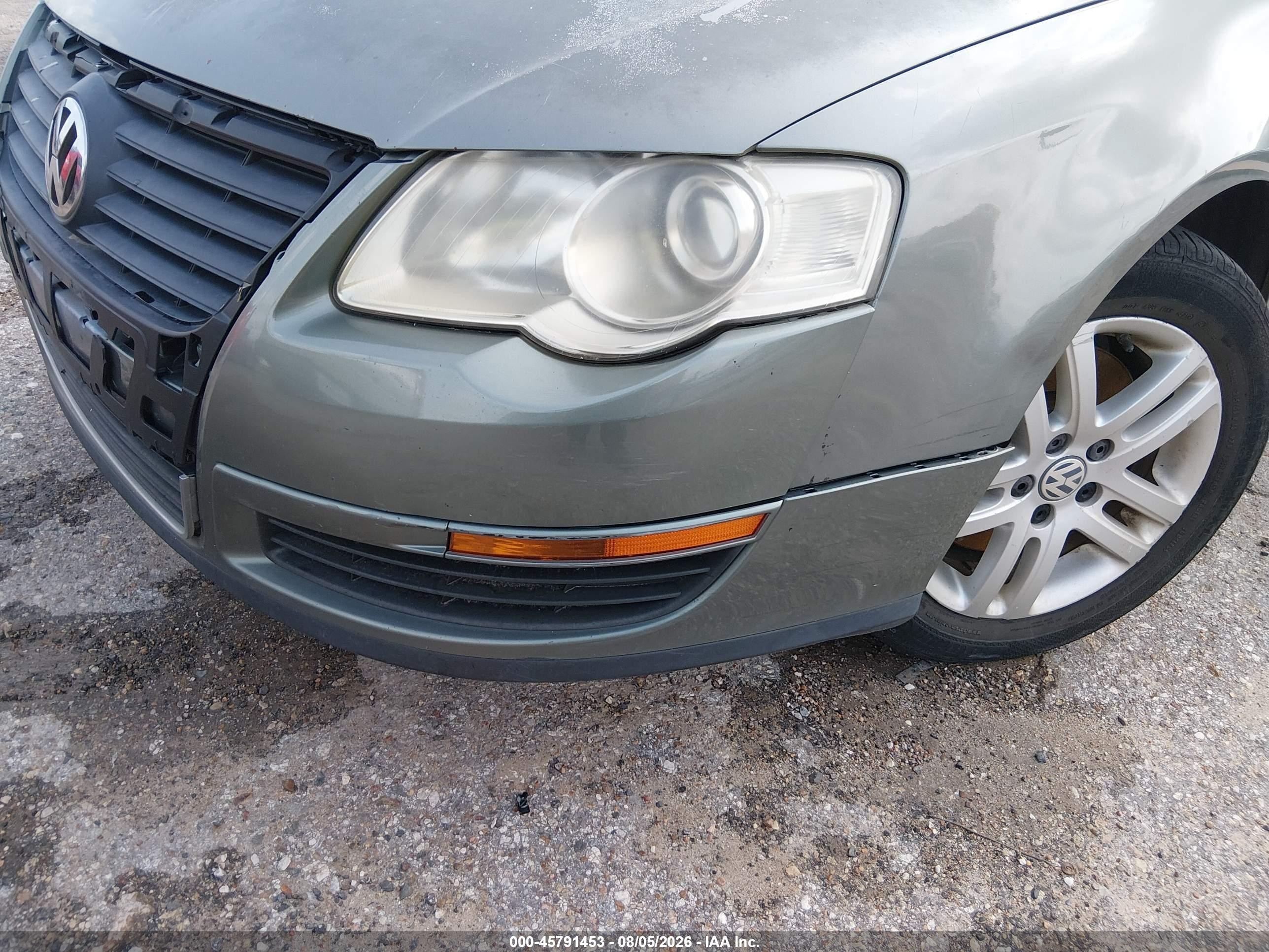 2007 Volkswagen Passat   Teal vin: WVWJK73CX7E155441