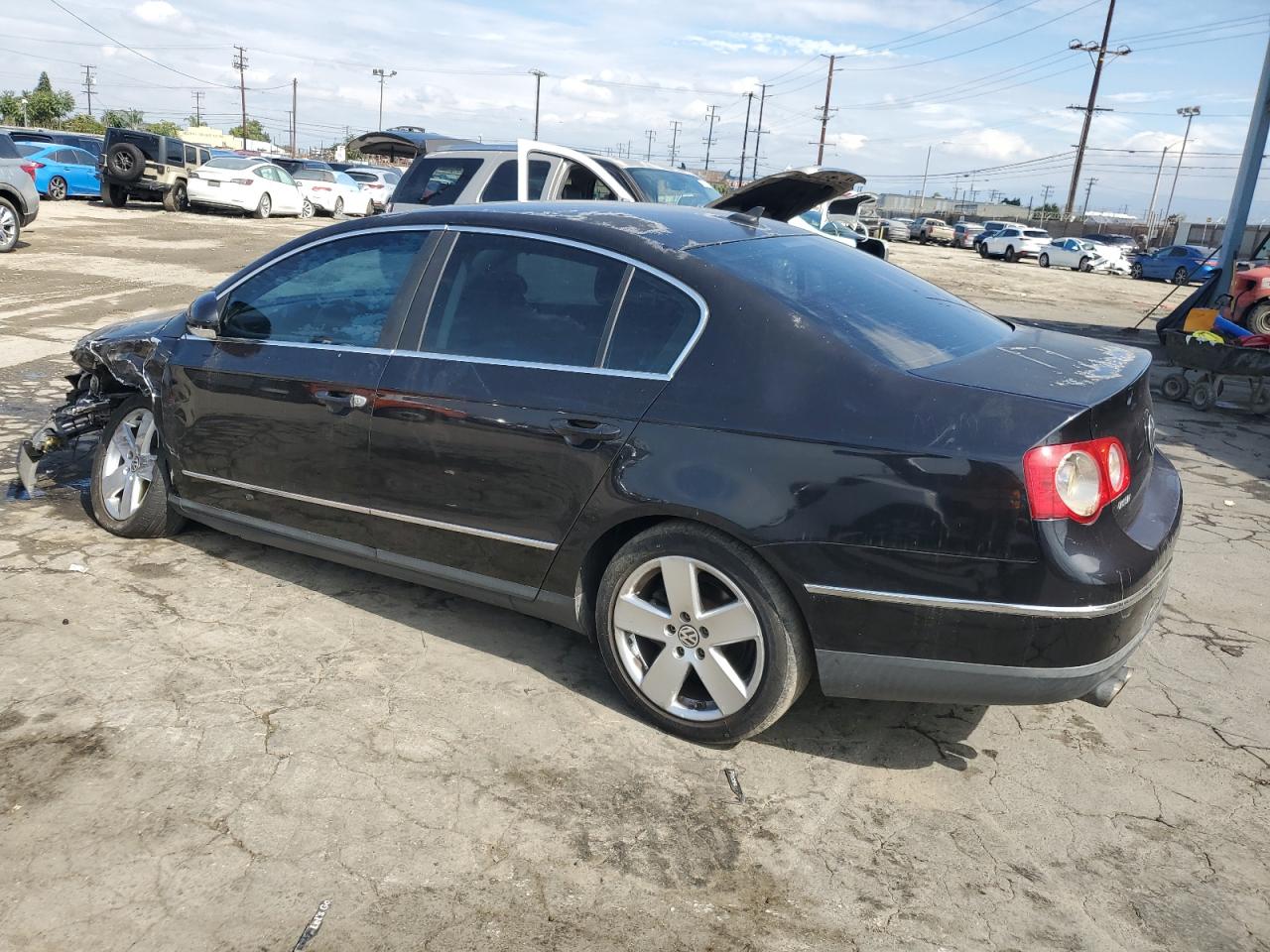 2009 Volkswagen Passat Turbo Black vin: WVWJK93C69P038992