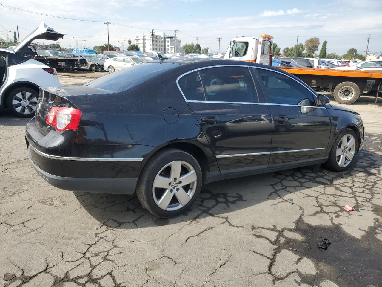 2009 Volkswagen Passat Turbo Black vin: WVWJK93C69P038992