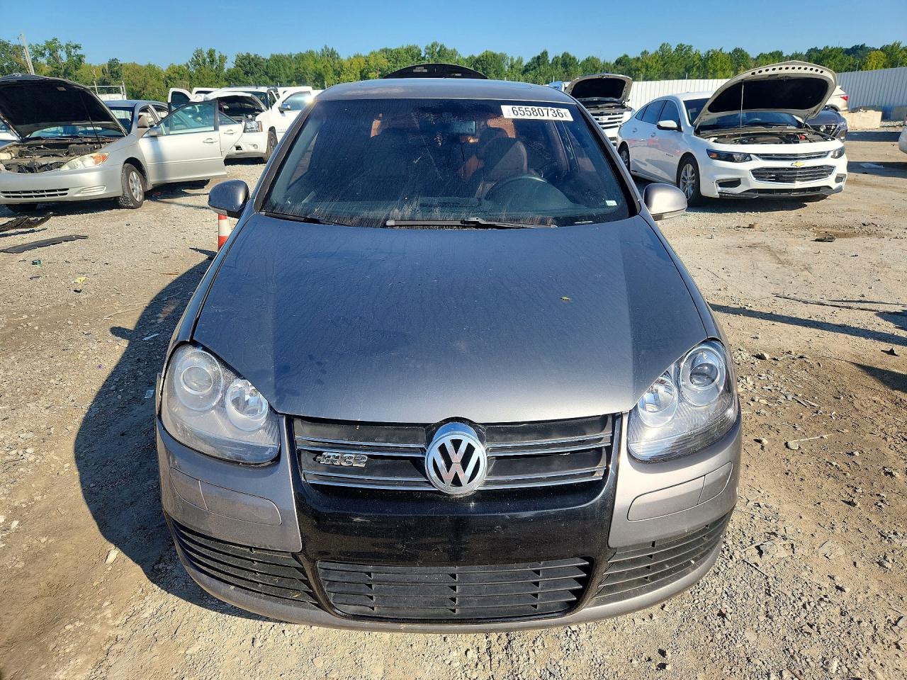 2008 Volkswagen R32 Серый vin: WVWKC71K28W159362