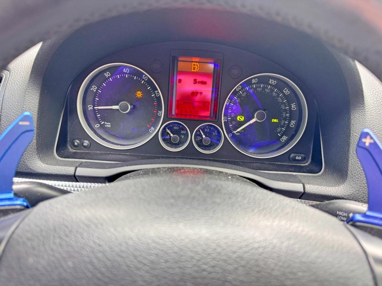 2008 Volkswagen R32 Blue vin: WVWKC71K58W268480